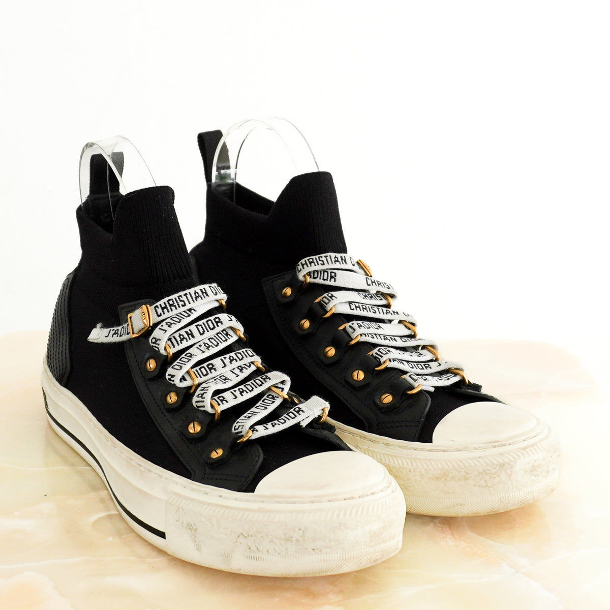 Dior Walk'n'Dior High Top Trainers (RRP £800) | Authentic Preloved - Reloved Again