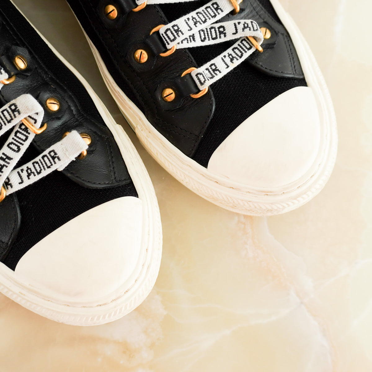 Dior Walk'n'Dior High Top Trainers (RRP £800) | Authentic Preloved - Reloved Again
