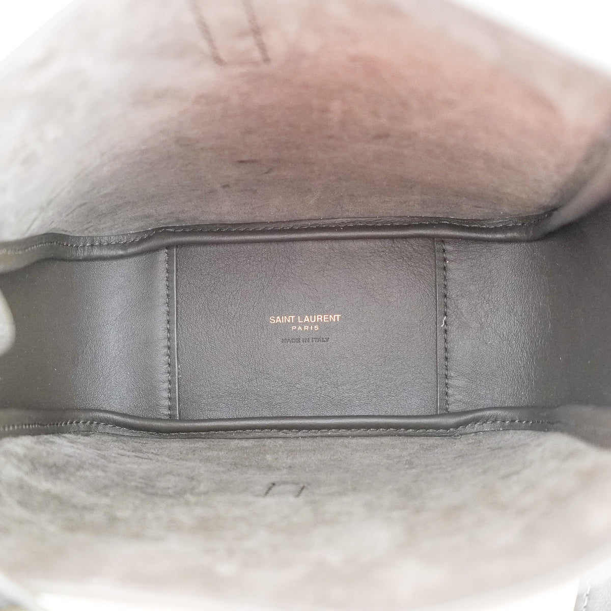 Saint Laurent Khaki Le 5 à 7 Supple Baby Shoulder Bag | Authentic Preloved - Reloved Again