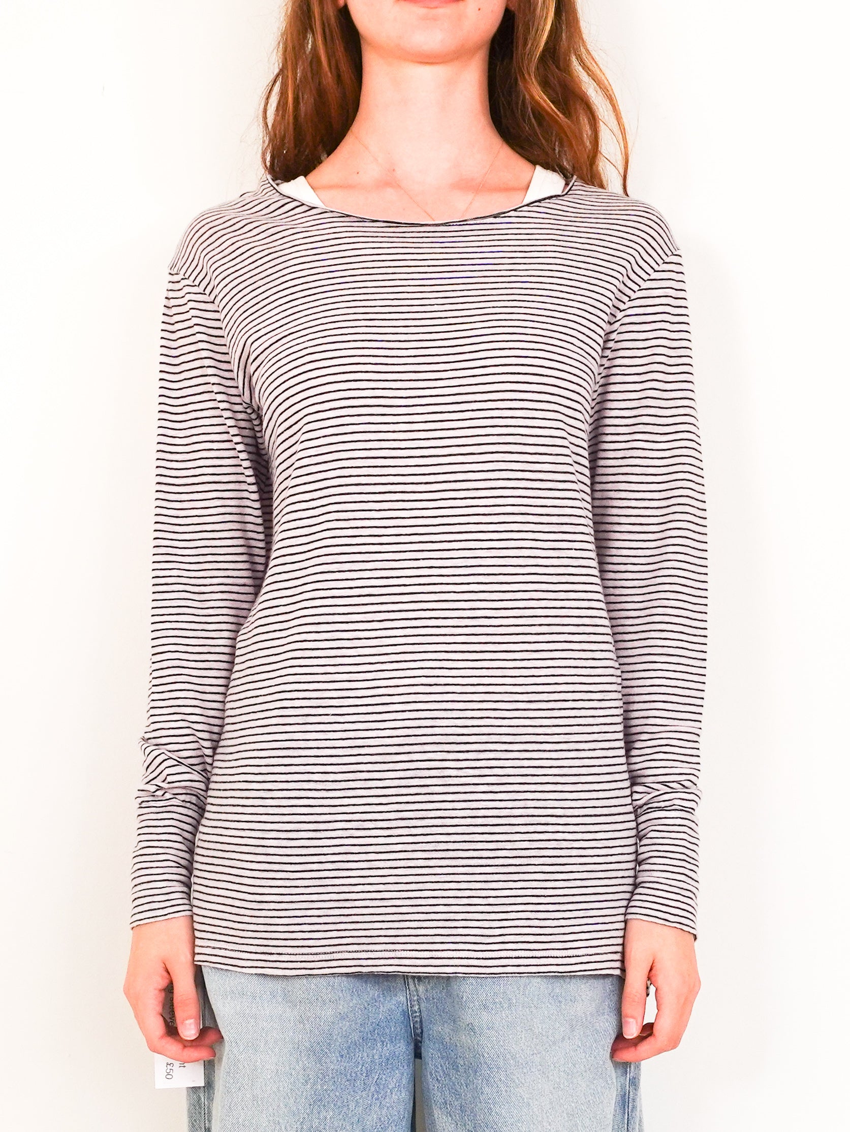 Long sleeved breton top RRP £185