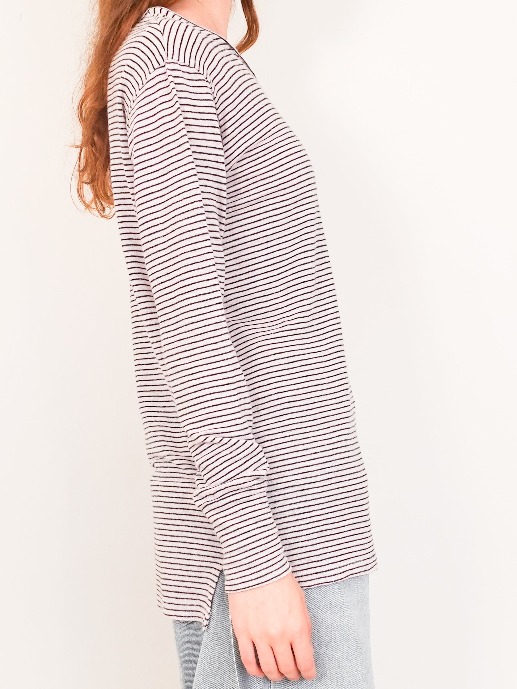 Long sleeved breton top RRP £185