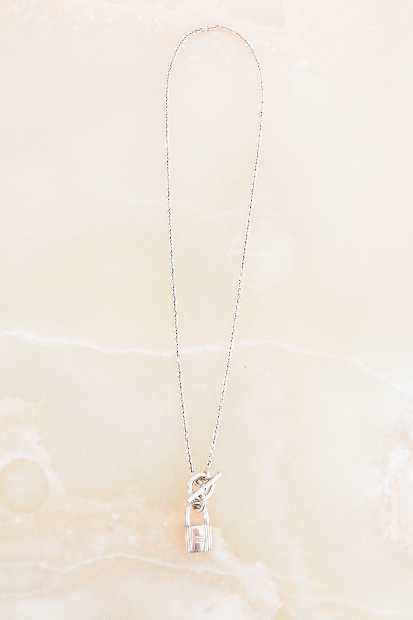 Hermes O'Kelly Necklace in Sterling  Silver RRP £1000 | Authentic Preloved FINAL SALE