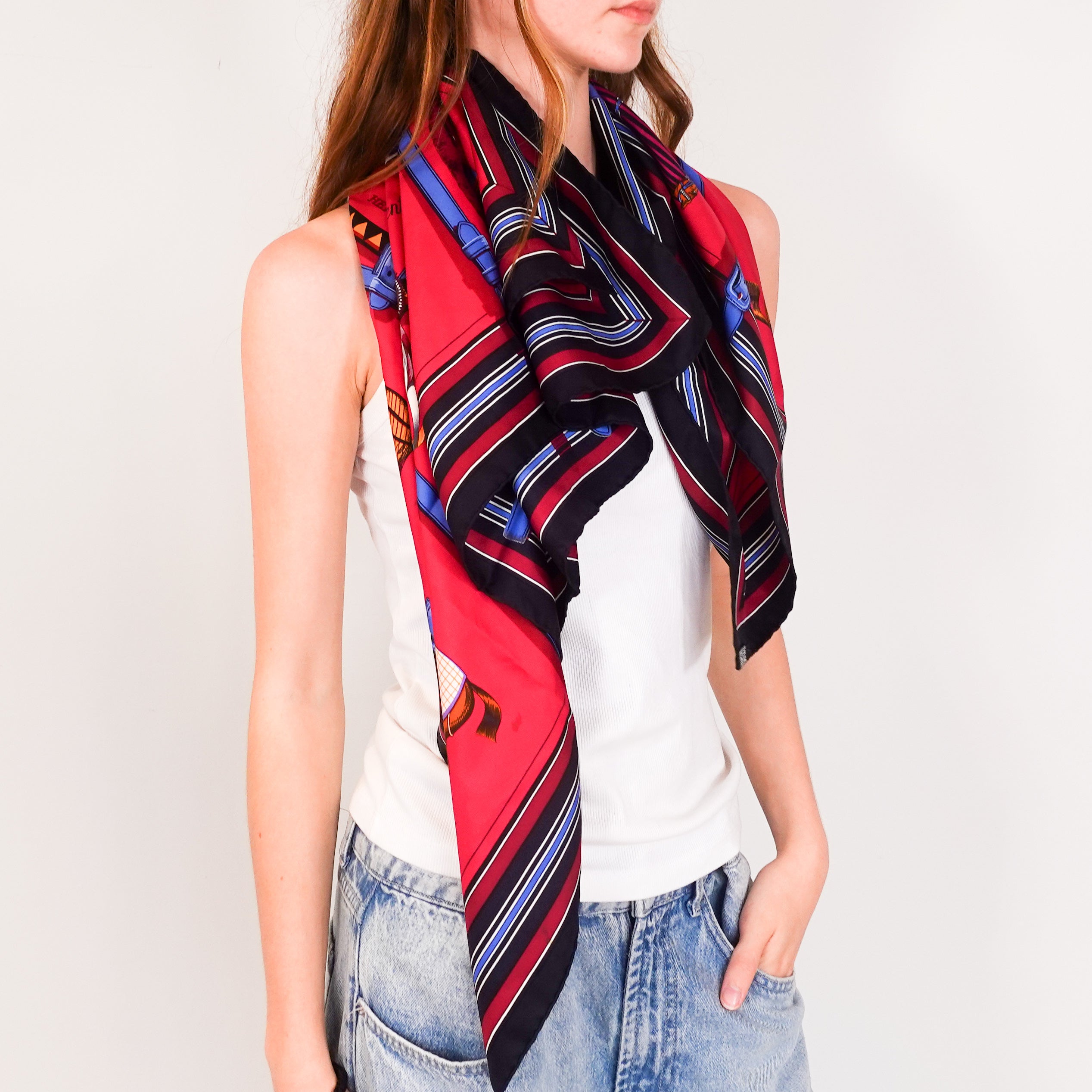 Silk scarf RRP £500