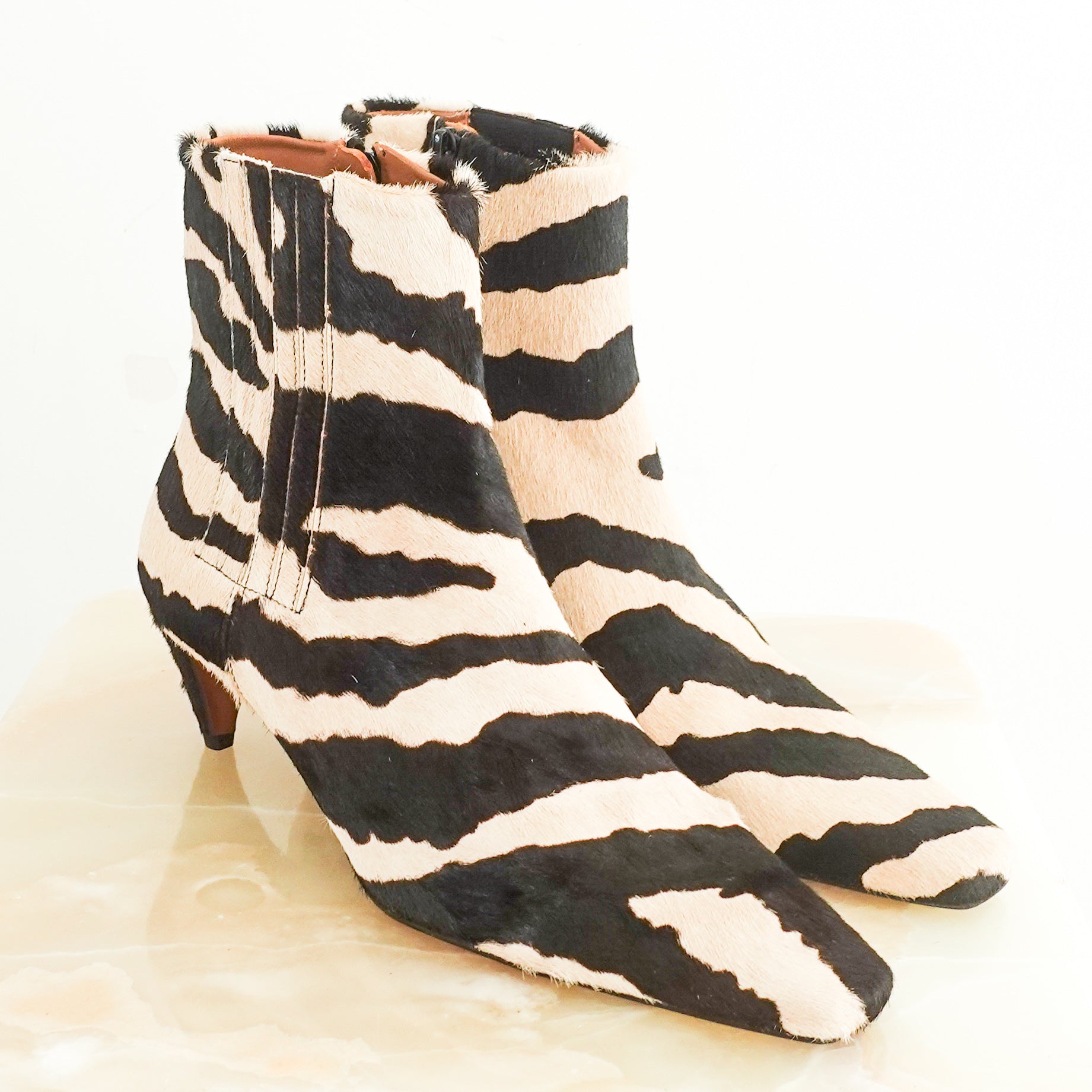 New Olivia heeled ankle boots RRP £200