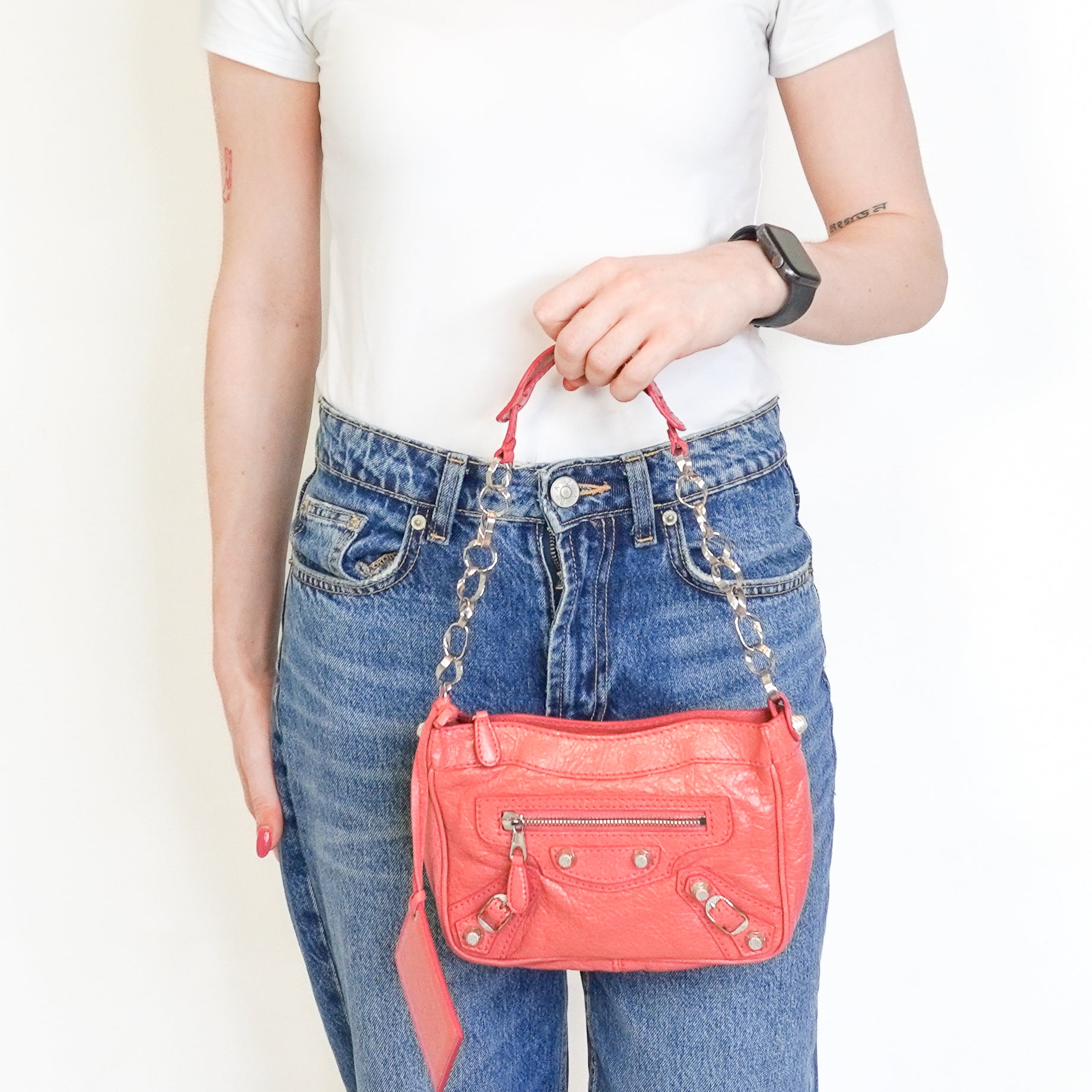 Balenciaga Rose Bonbon Agneau Giant 12 Hip Bag (RRP £1950) | Authentic Preloved