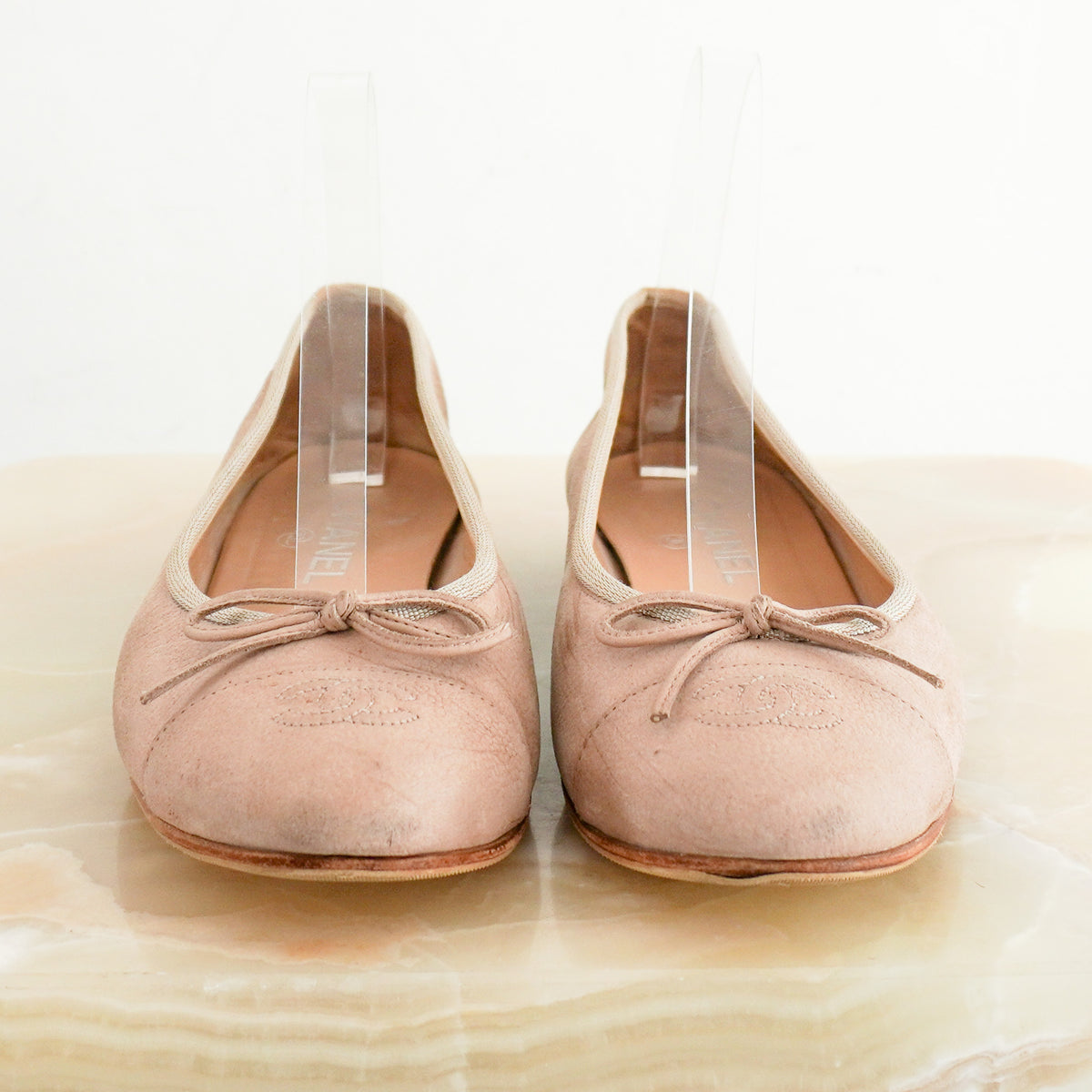 Chanel Nude Ballet Flats (RRP £820) | Authentic Preloved