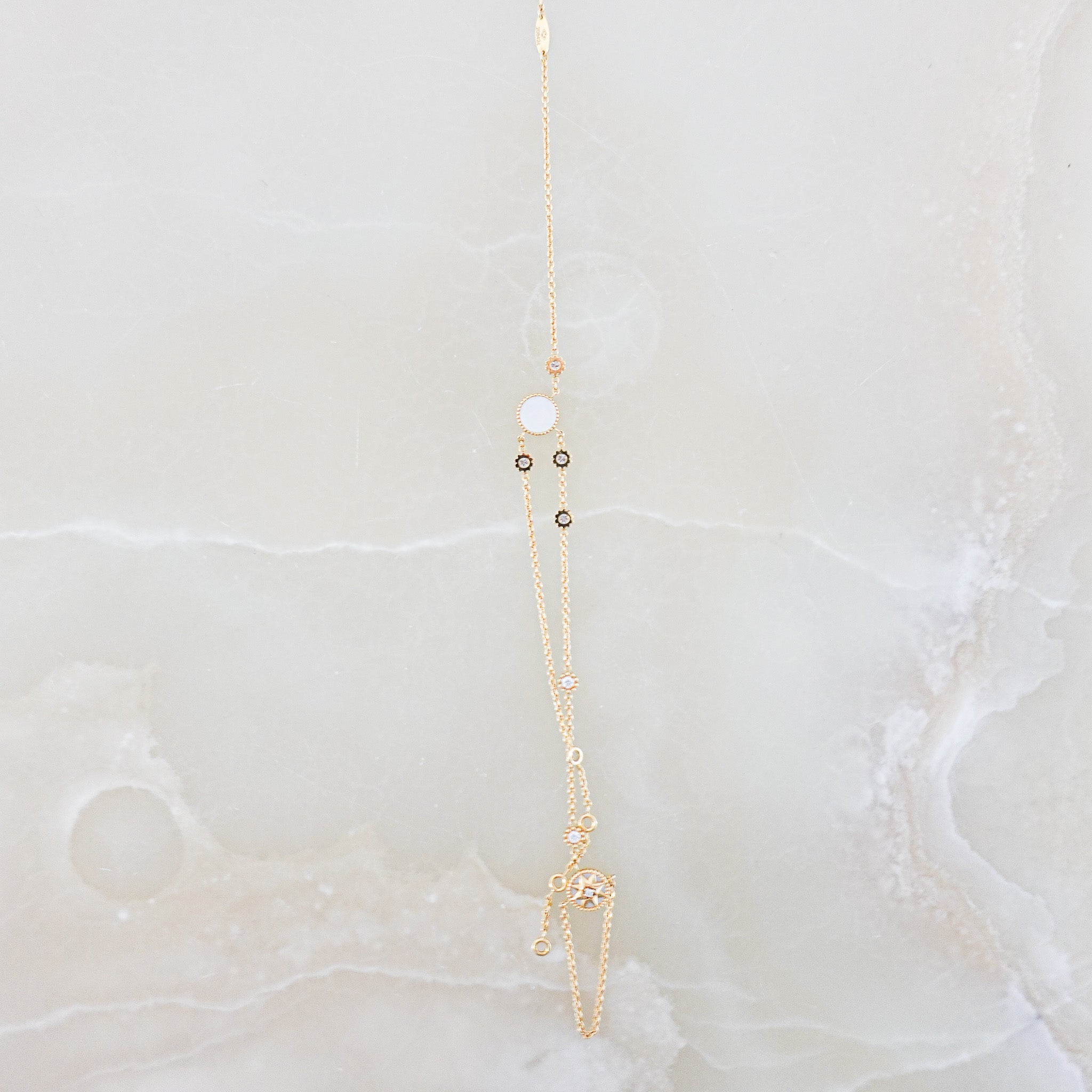 Dior Rose Des Vents Fine Hand Jewelry in Yellow Gold and Diamond | Authentic Preloved - Reloved Again