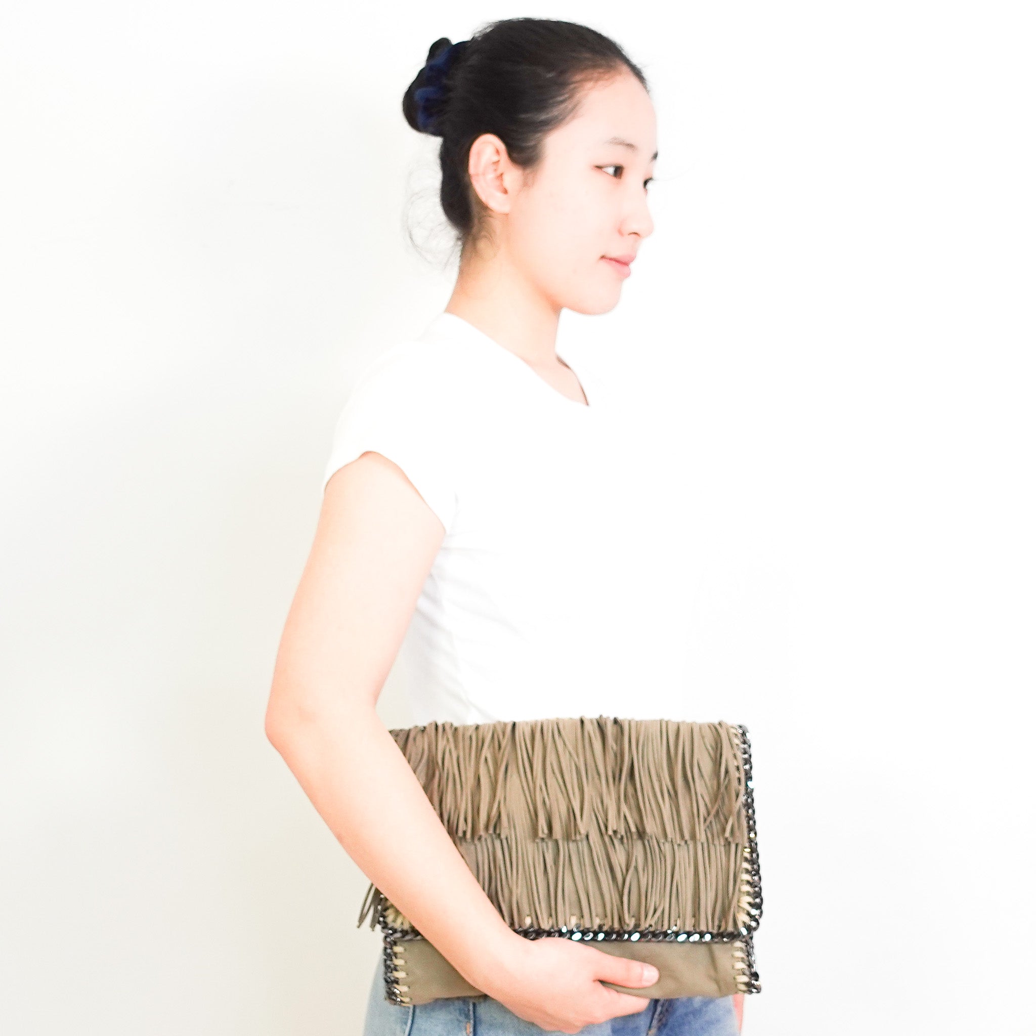 Stella McCartney Falabella Fringe Bag RRP £600 | Authentic Preloved - Reloved Again