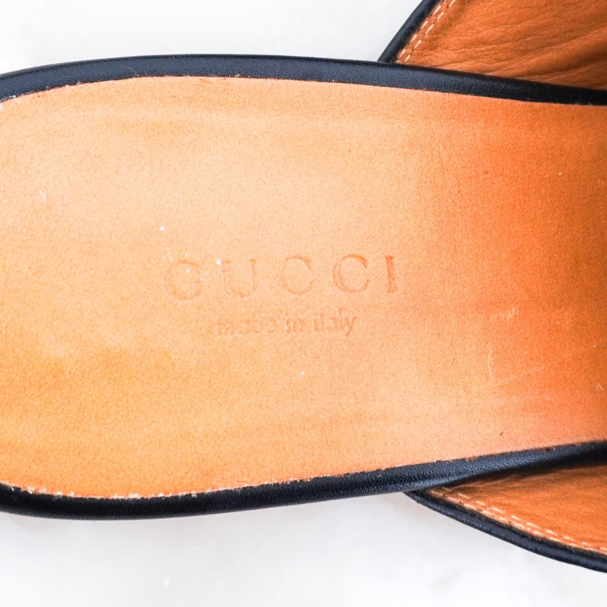 Gucci Black Princetown Leather Flats RRP £795 | Authentic Preloved - Reloved Again
