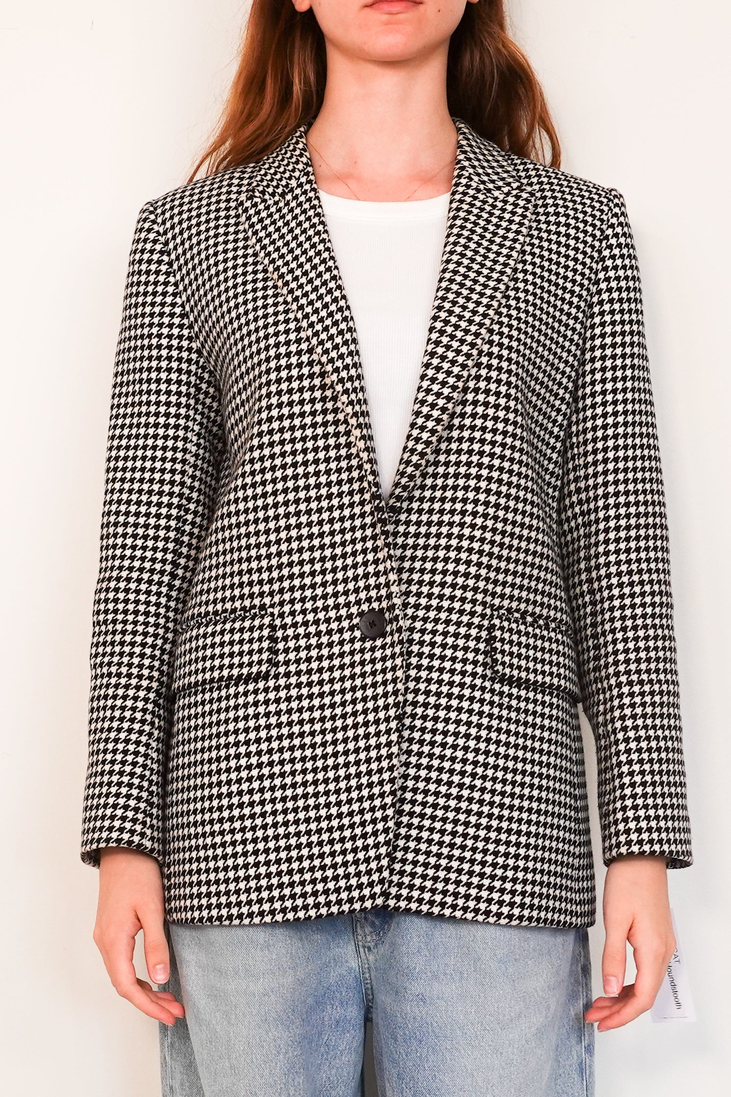 Houndstooth blazer RRP £400