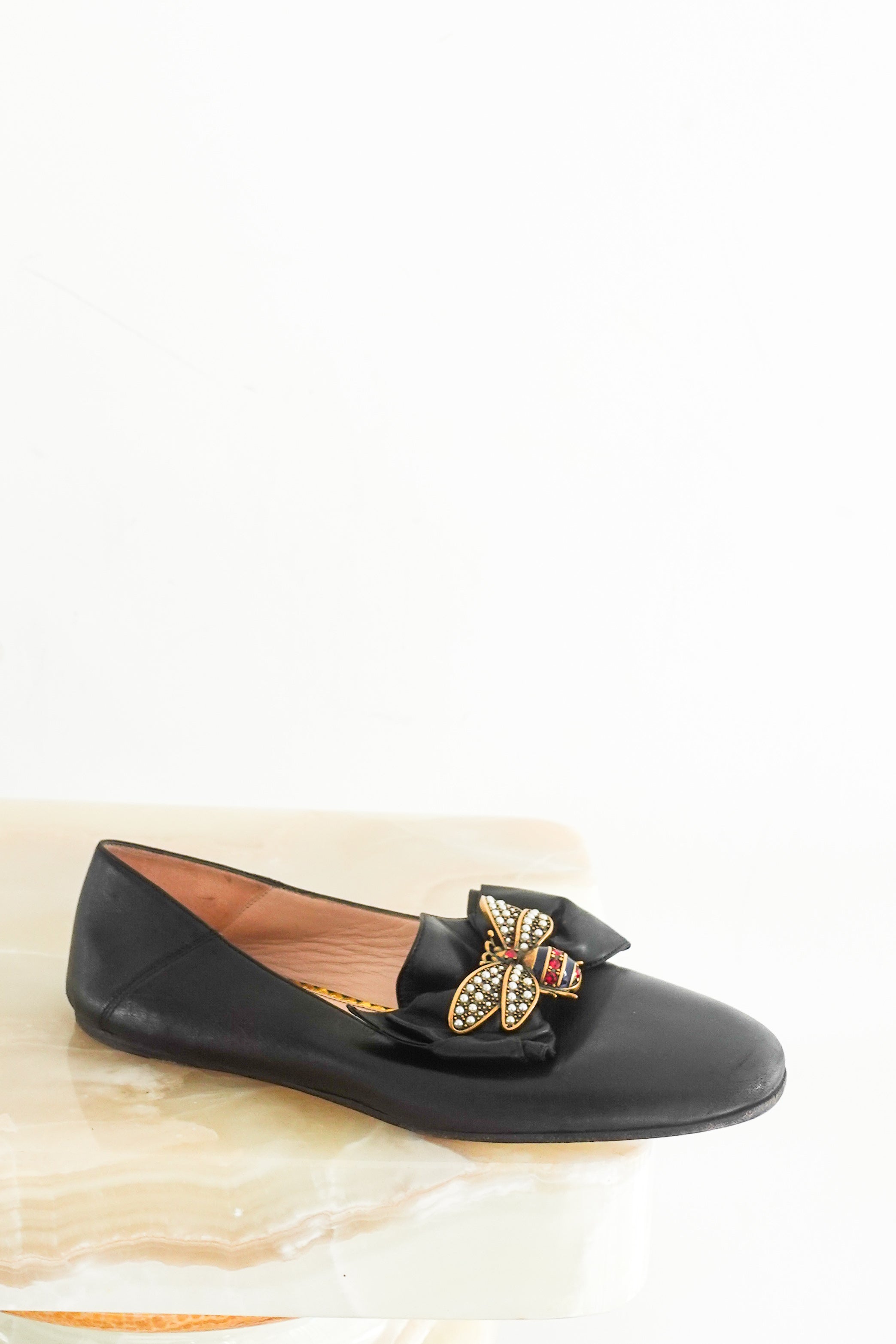 Gucci bee flats RRP £800