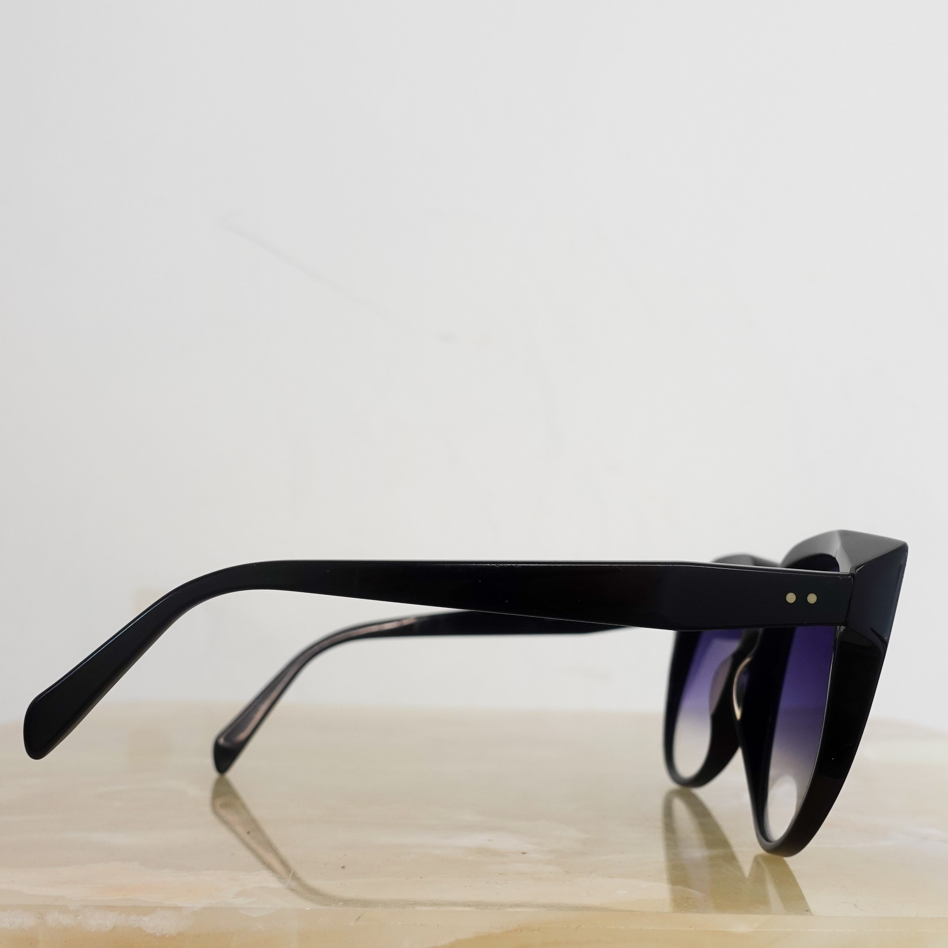 Black square sunglasses RRP £340