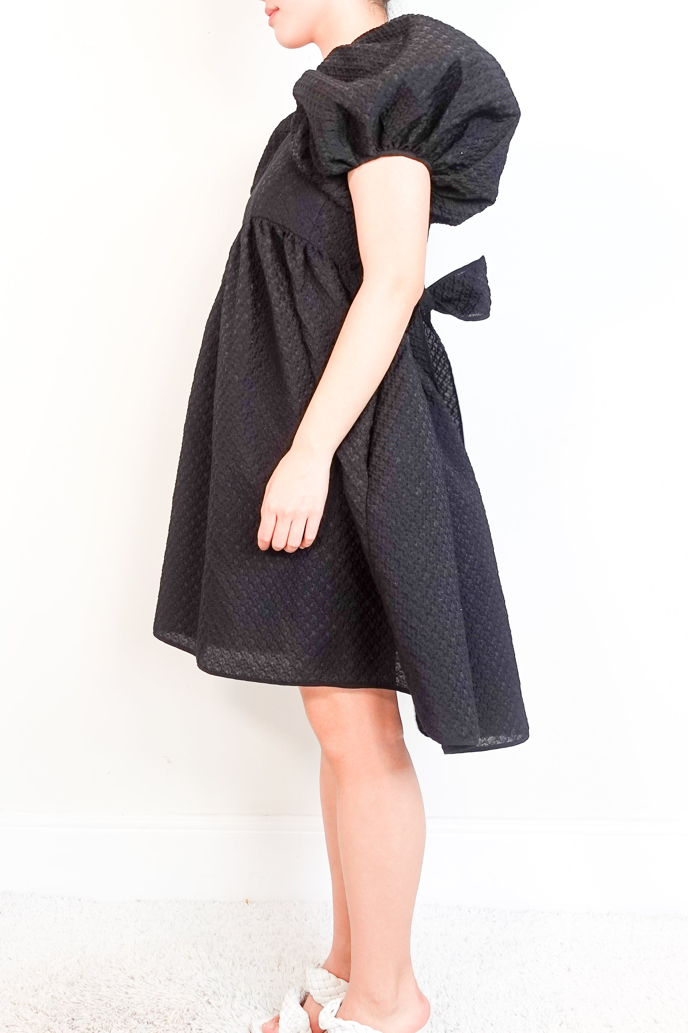 Cecilie Bahnsen black mini dress RRP £600 | Authentic Preloved