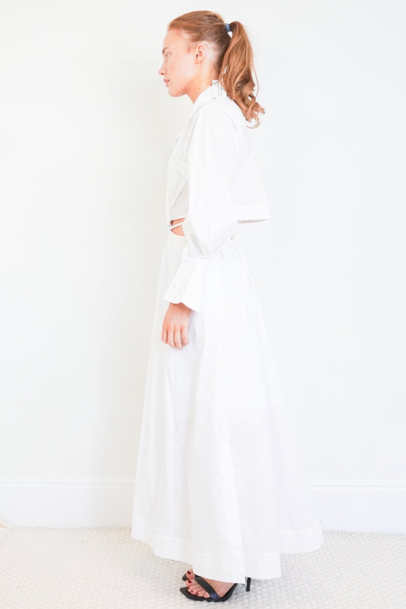 Jonathan Simkhai White Shirt Dress RRP £375 | Authentic Preloved - Reloved Again