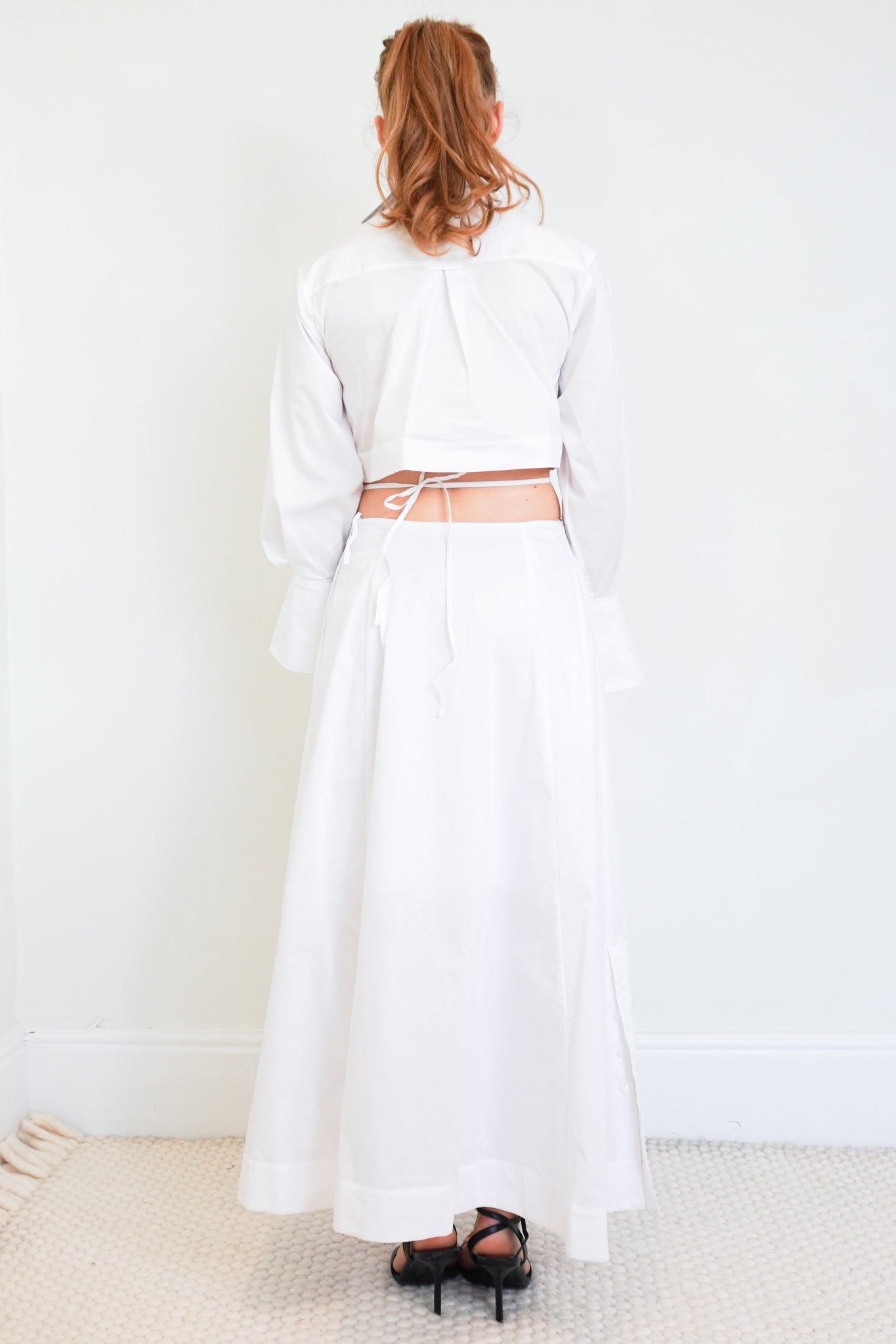 Jonathan Simkhai White Shirt Dress RRP £375 | Authentic Preloved - Reloved Again