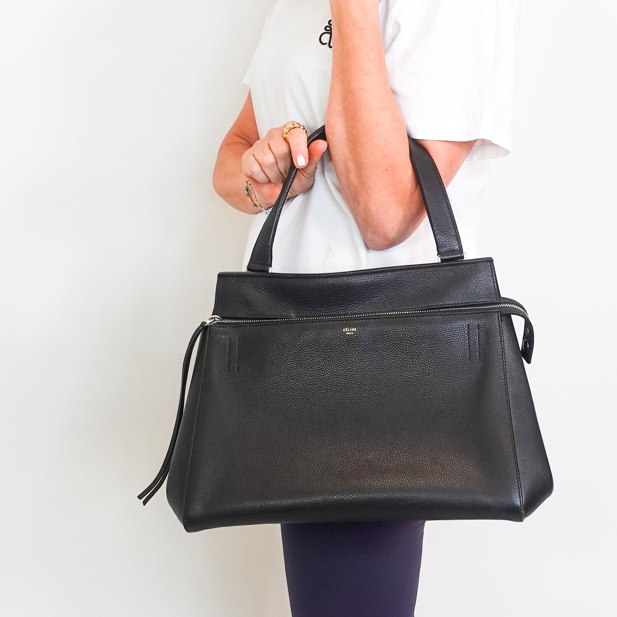 Medium Edge Bag Black RRP £2K