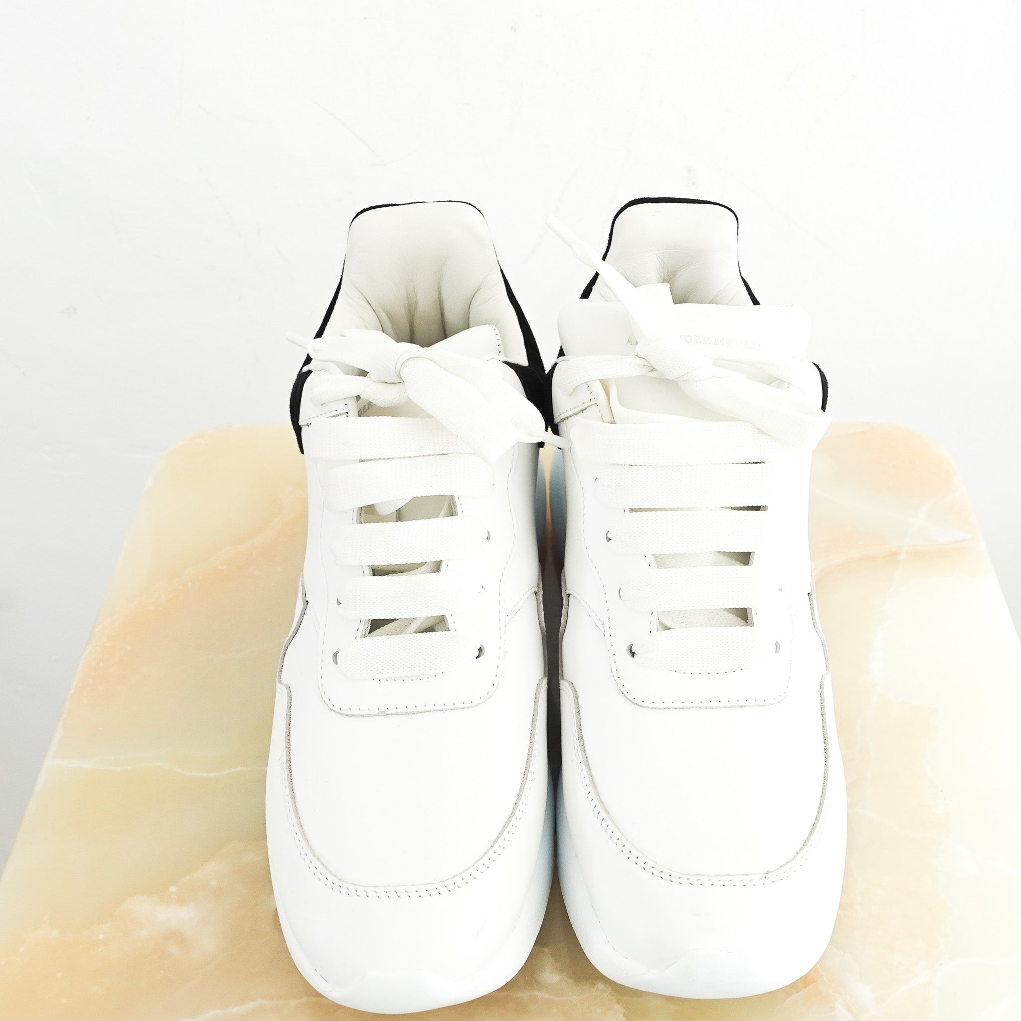 Alexander McQueen White Trainers RRP £460 | Authentic Preloved - Reloved Again