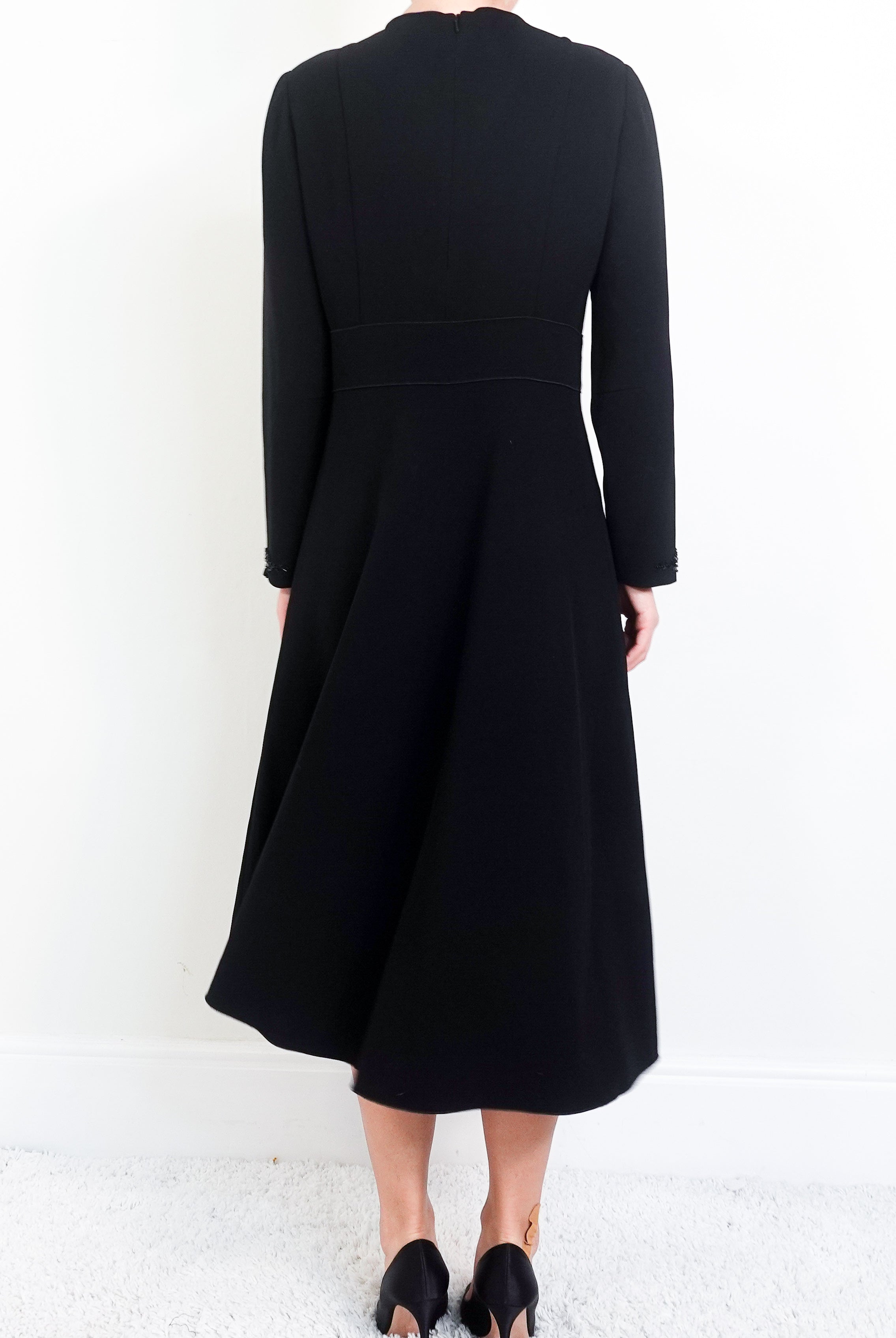 Crepe midi dress RRP £590