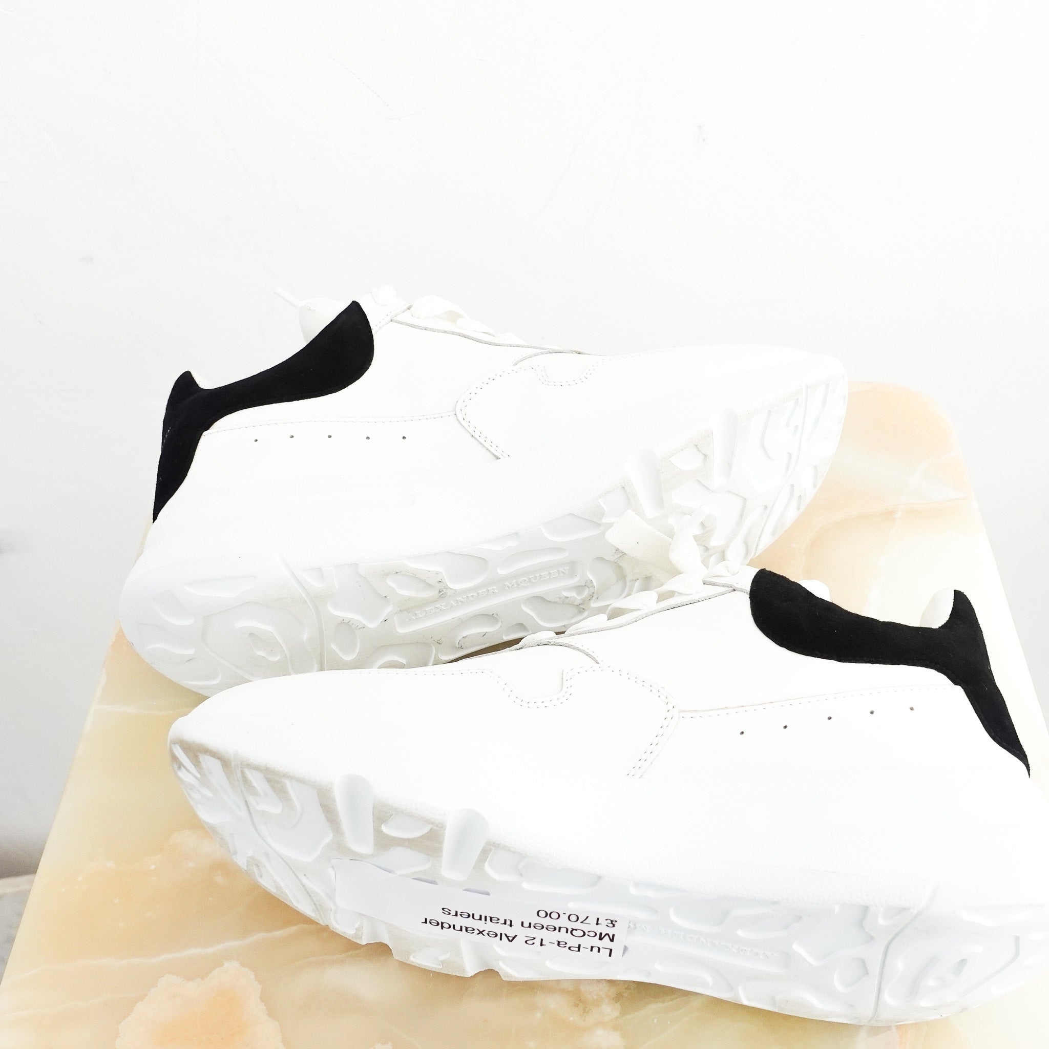 Alexander McQueen White Trainers RRP £460 | Authentic Preloved - Reloved Again