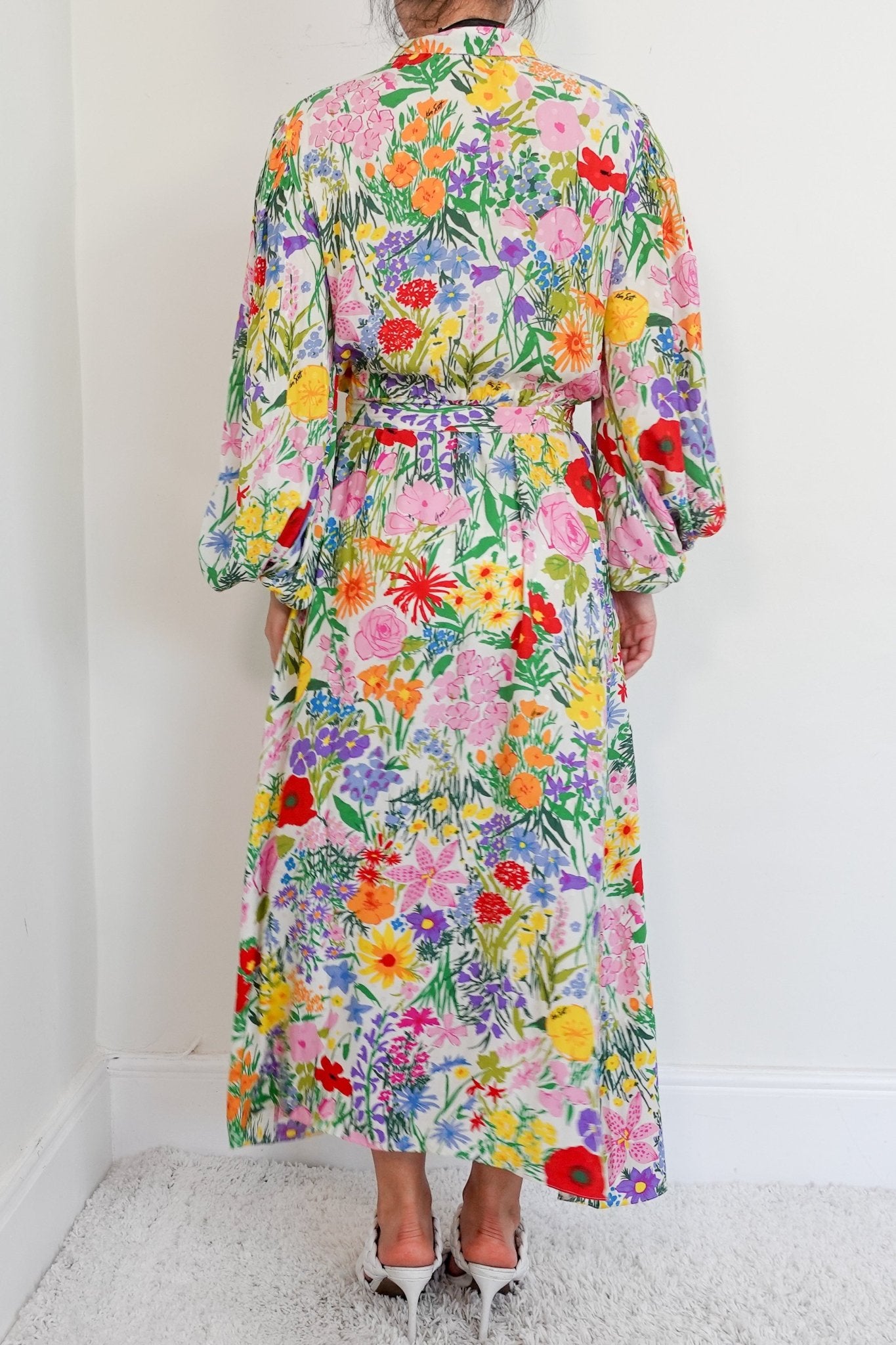 Gucci silk Floral Dress RRP £2.9K | Authentic Preloved - Reloved Again
