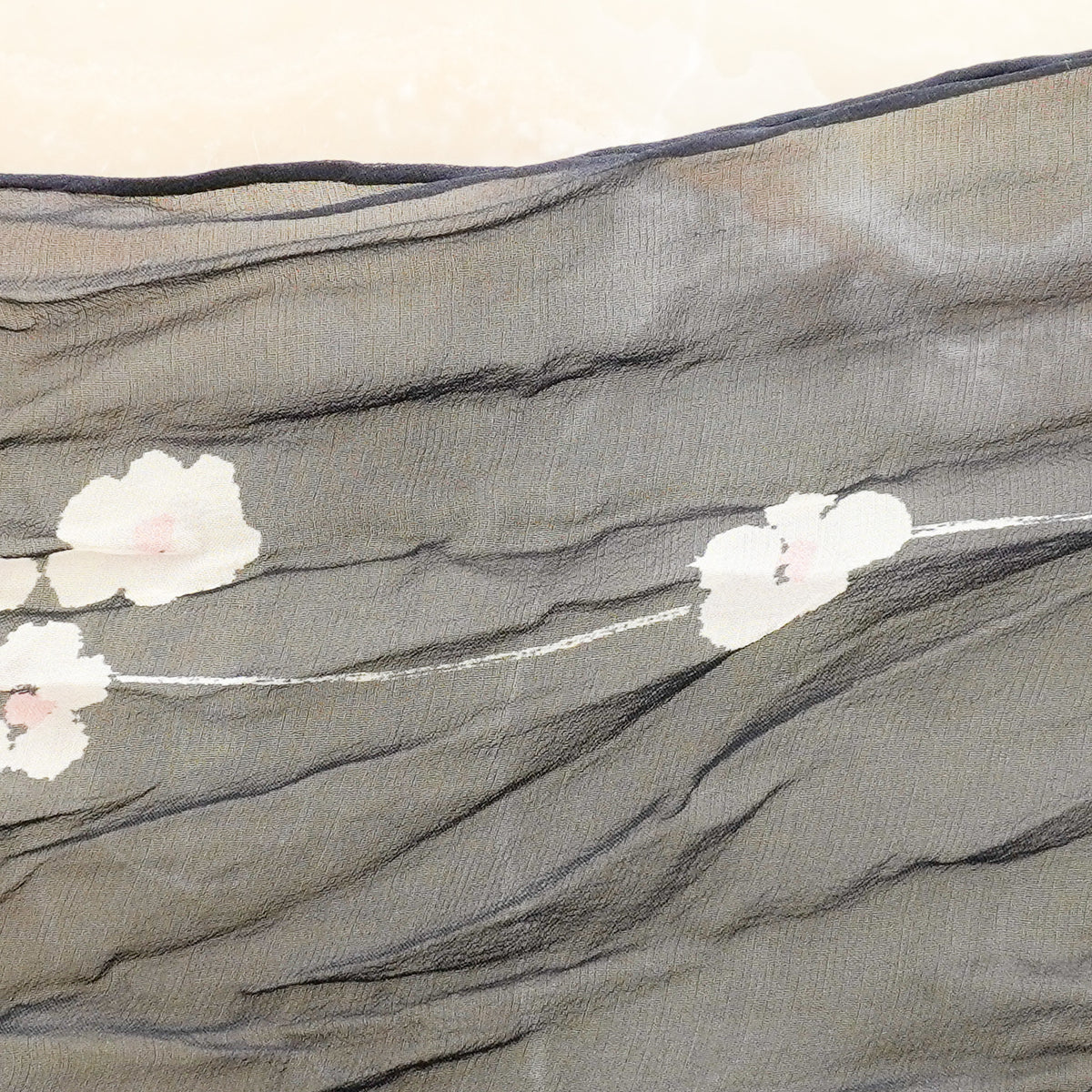 Alexander McQueen Navy Floral Scarf (RRP £280) | FINAL SALE Authentic Preloved