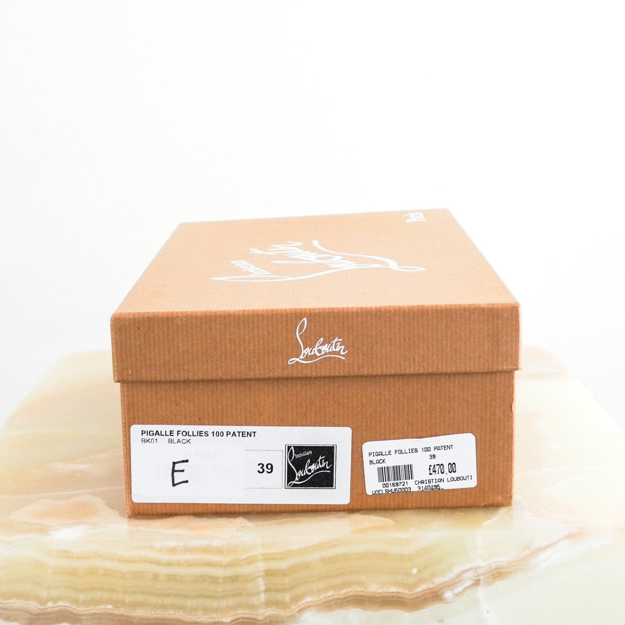 Christian Louboutin Black Pigalle Patent Heels RRP £695 | Authentic Preloved - Reloved Again