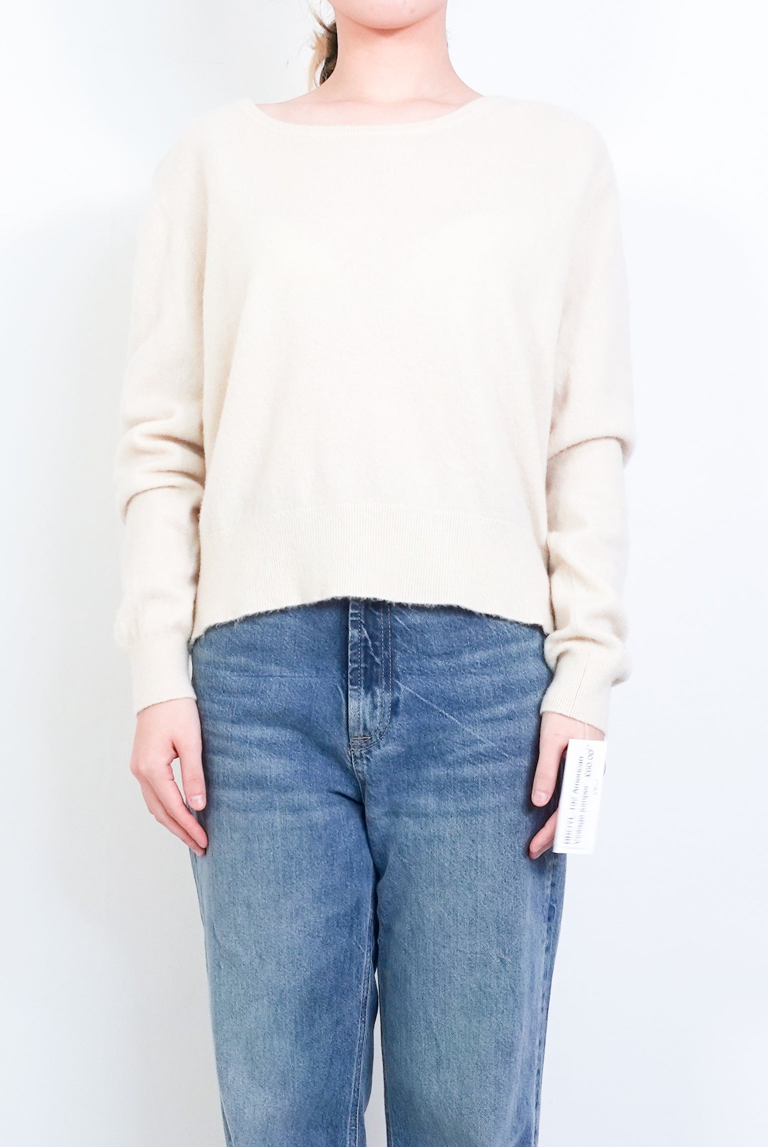 Cream Jumper RRP £170