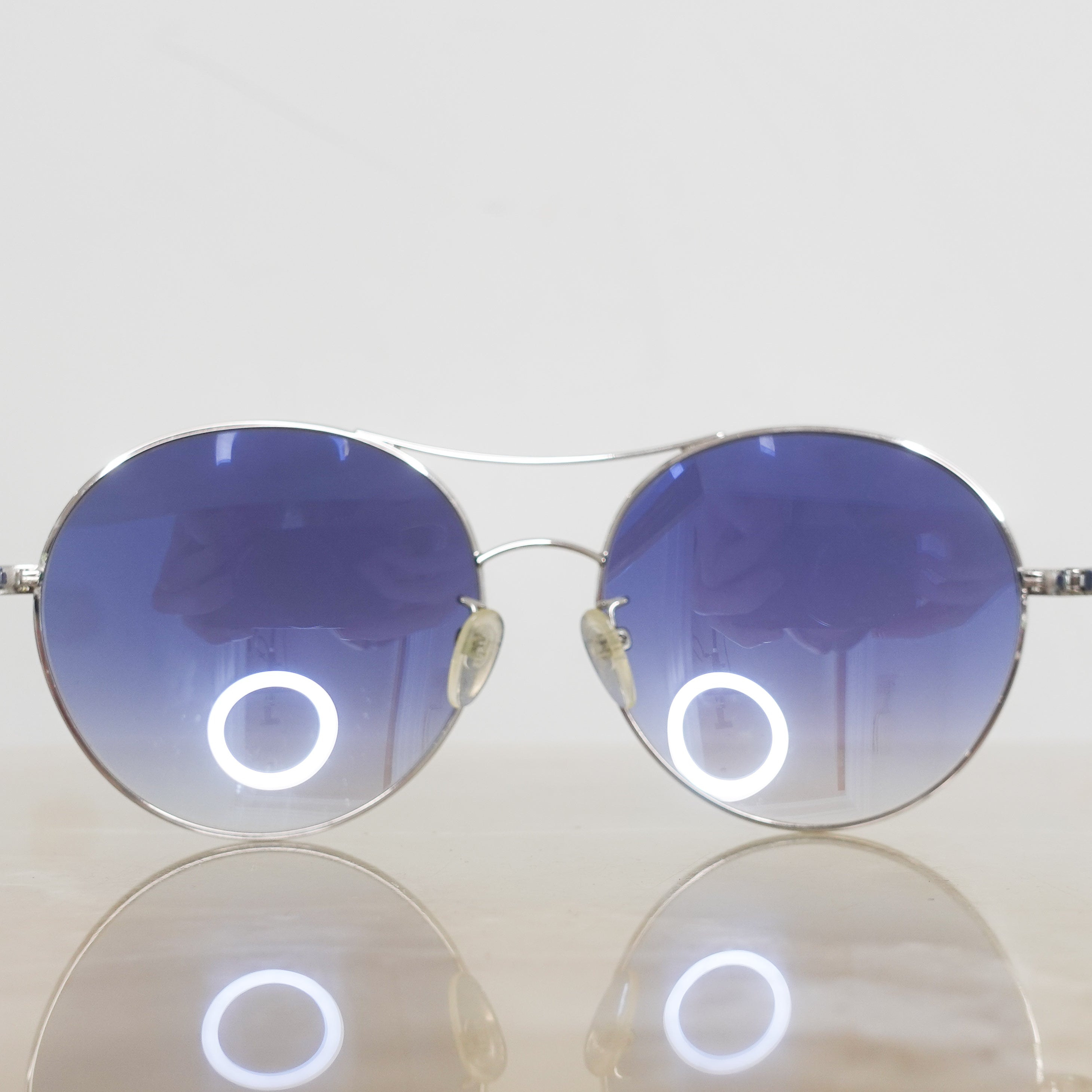 Oversized round sunglasses