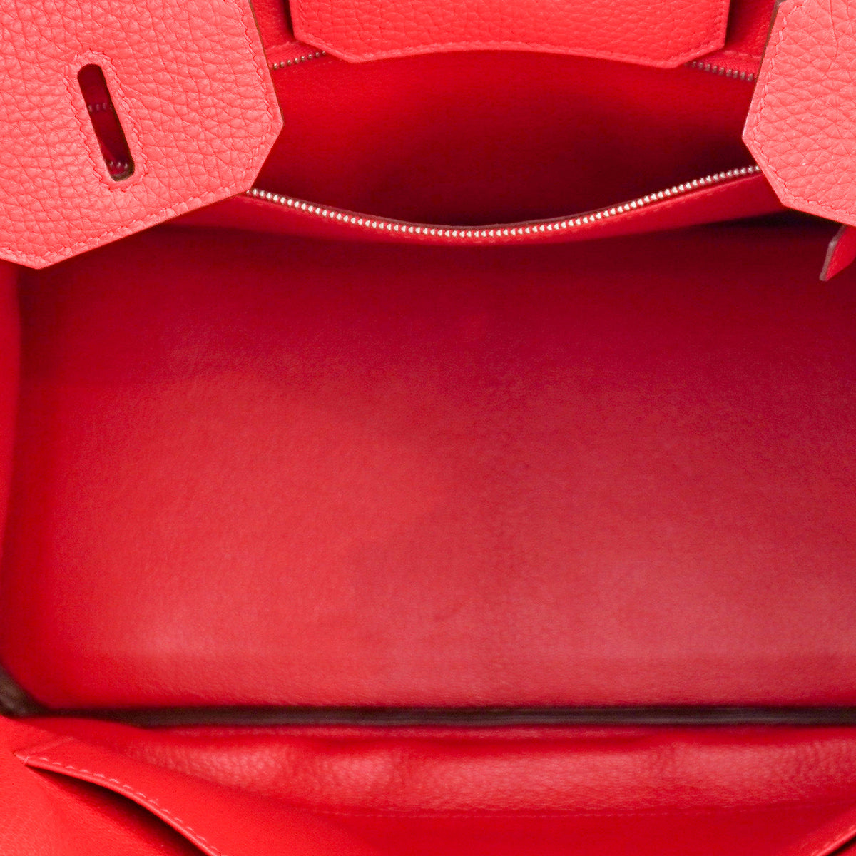 Hermes Birkin 30 Togo Palladium Hardware Rouge Casaque | Authentic Preloved