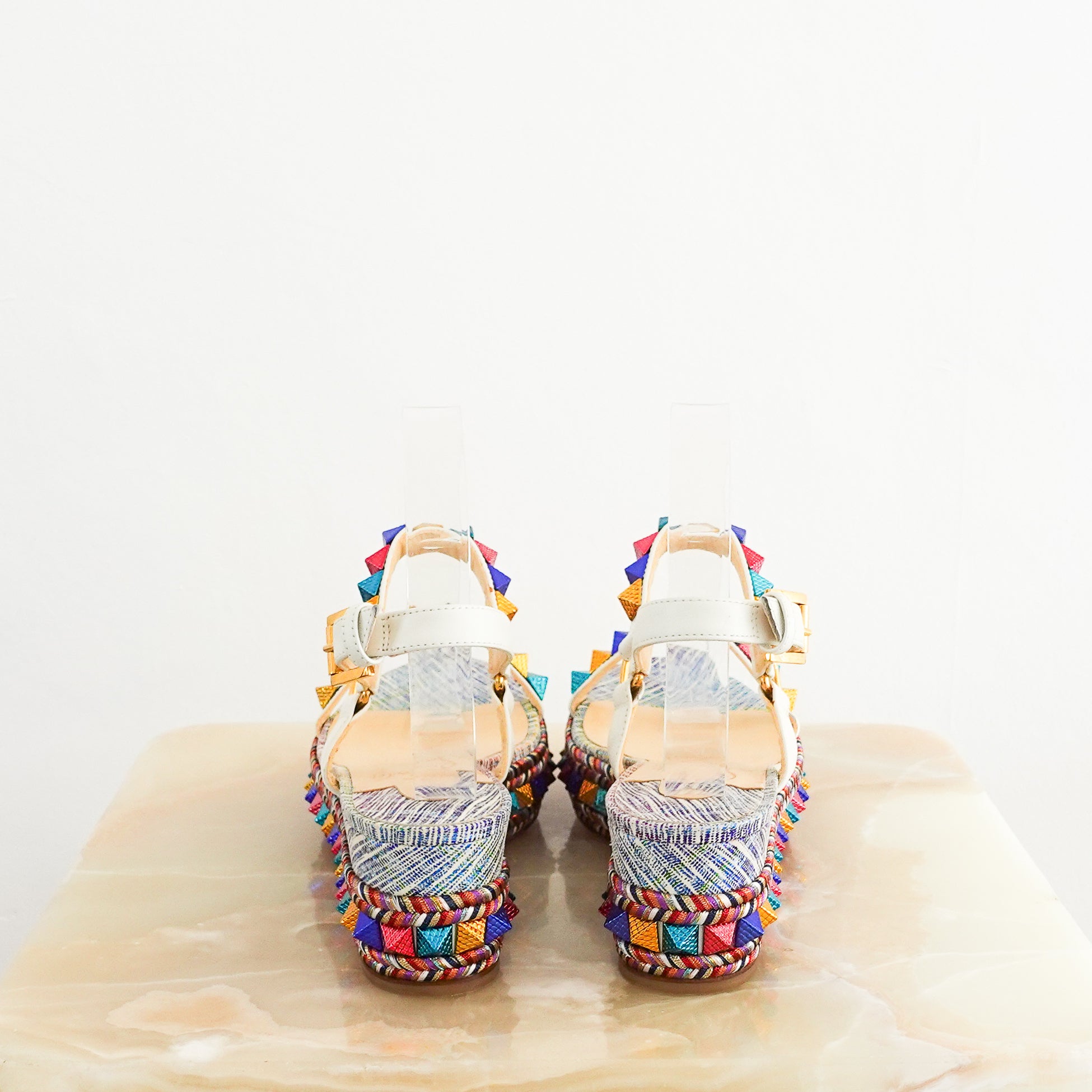 NEW Christian Louboutin Faridaravie embellished Sandals RRP £800 | Authentic Preloved