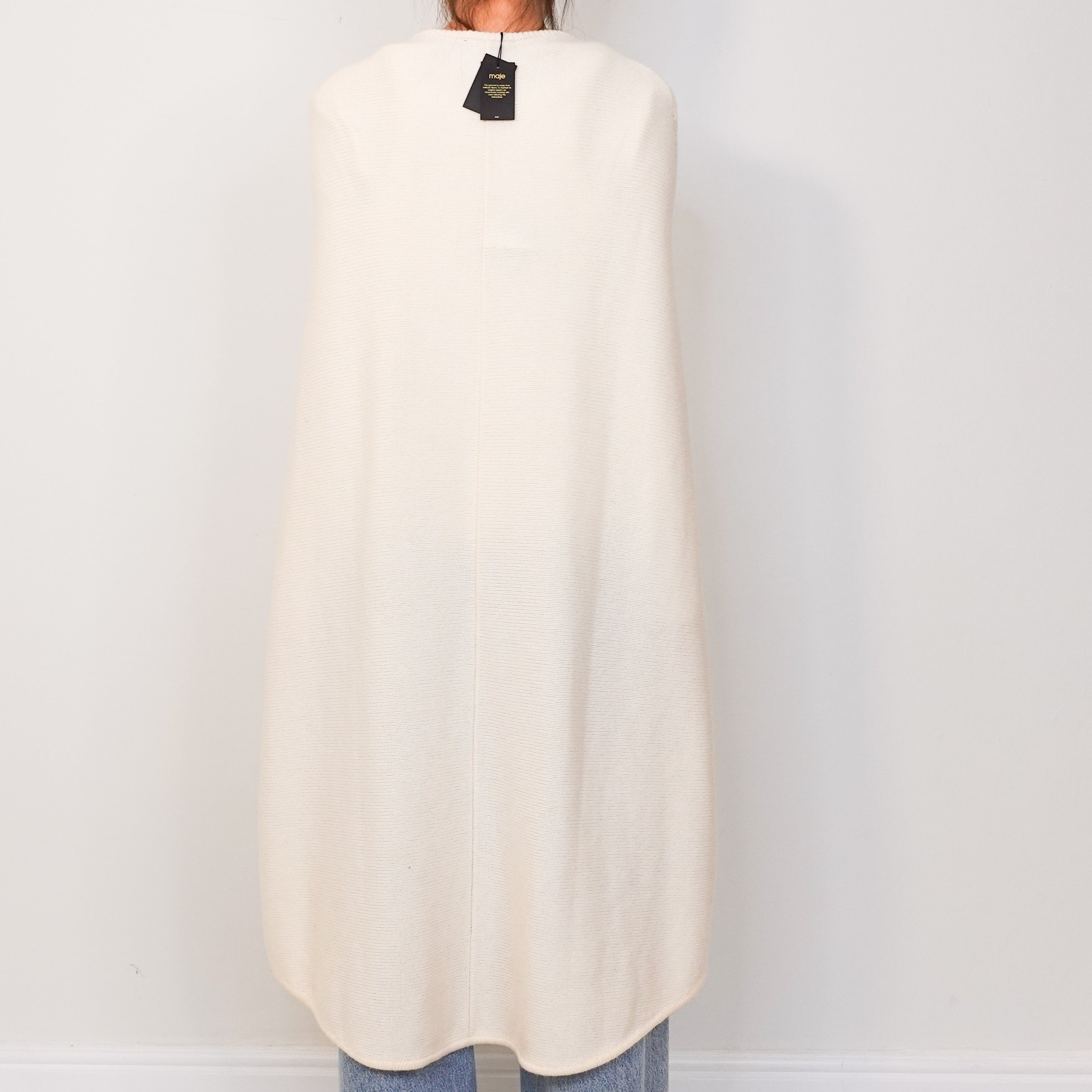 New wool and cashmere poncho RRP £300