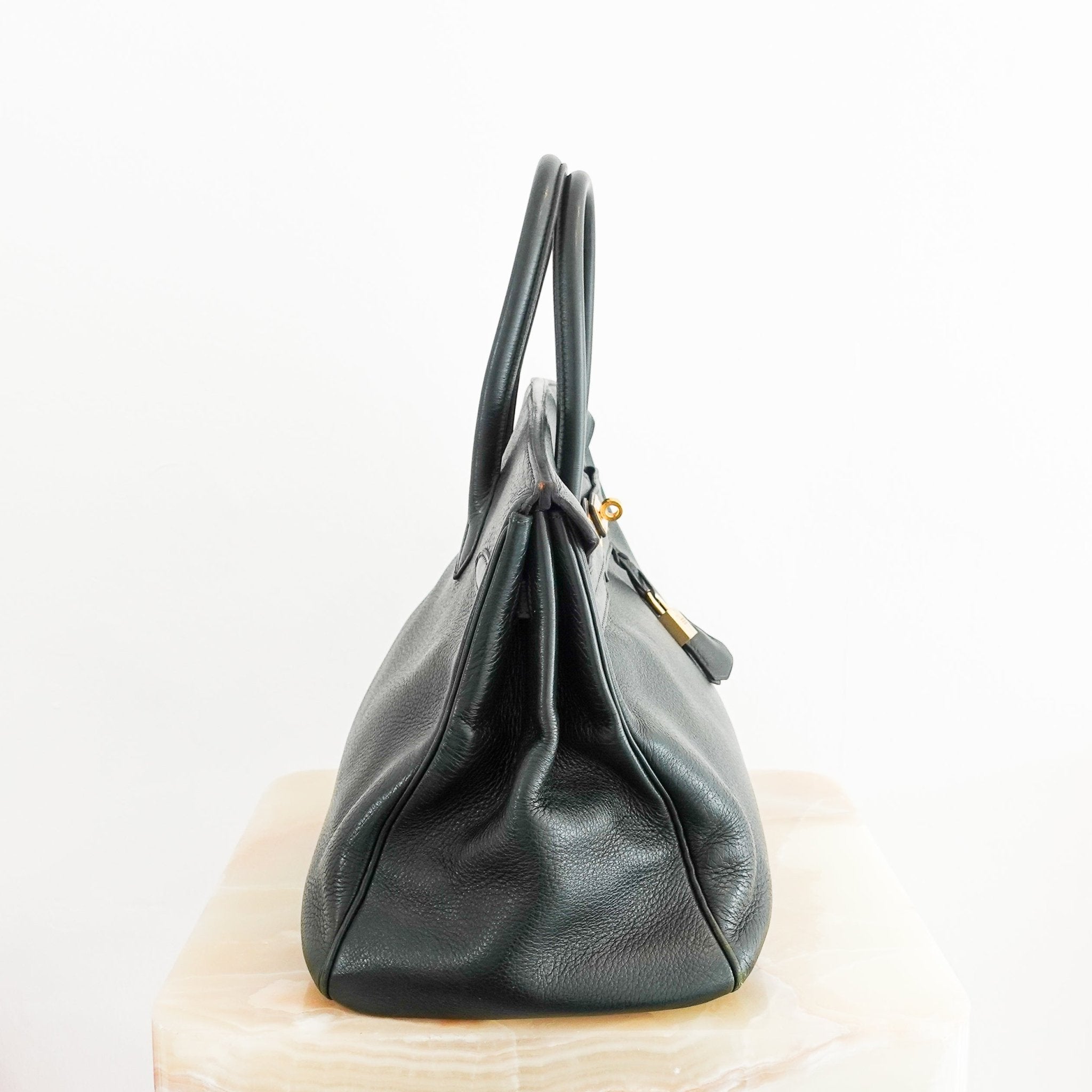 Authentic Hermès Birkin 35 Vert Empire Leather Bag | Preloved Luxury Icon - Reloved Again