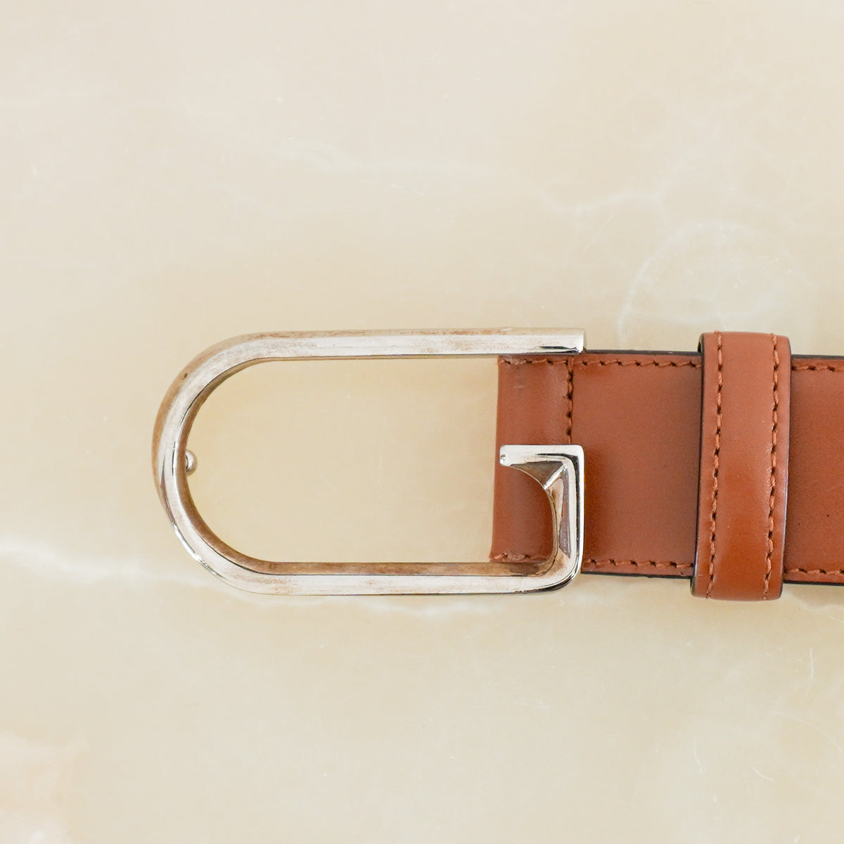 Gucci Reversible Belt Silver G Buckle (RRP £315) | FINAL SALE Authentic Preloved