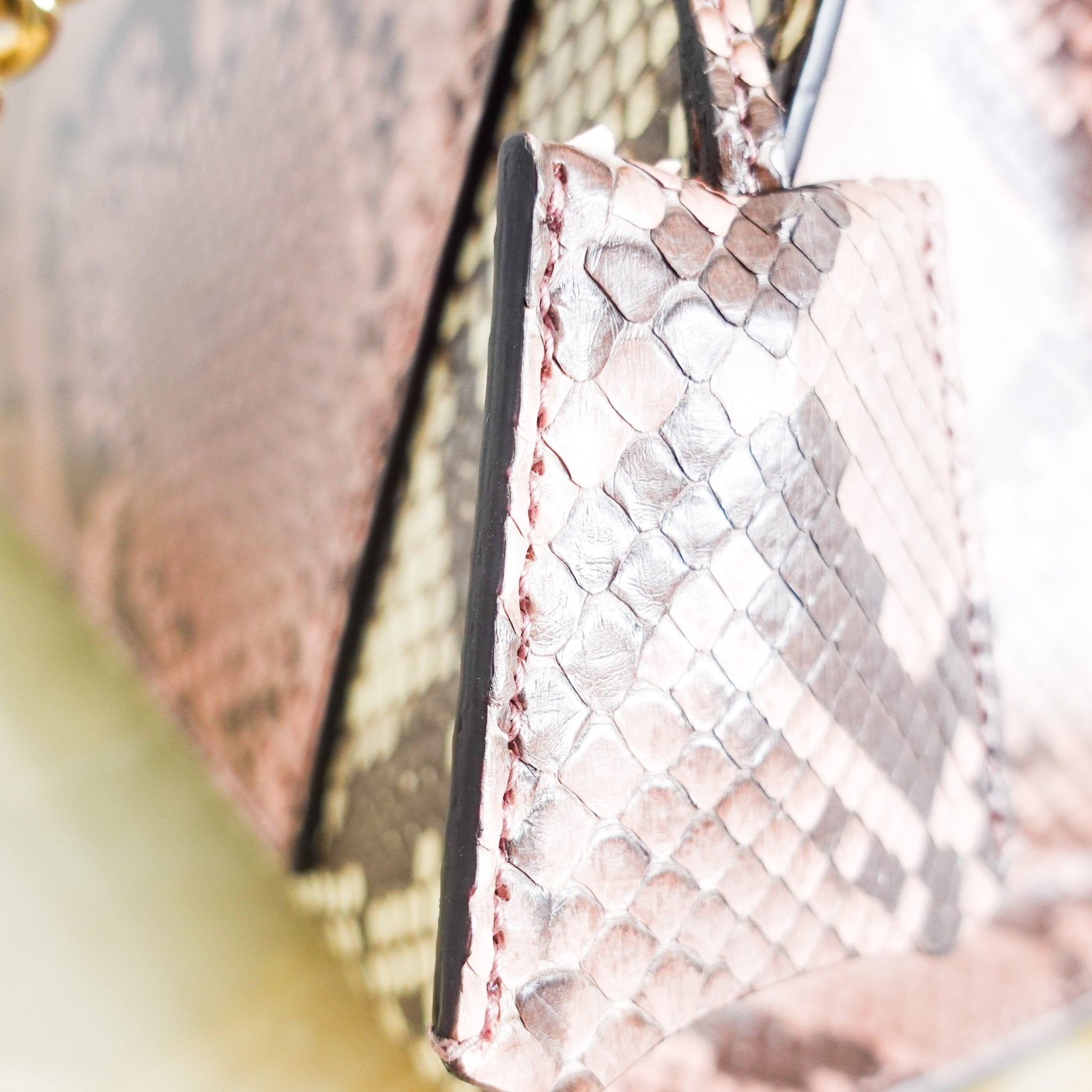 GUCCI Python gold padlock handbag RRP £1950 | Authentic Preloved - Reloved Again