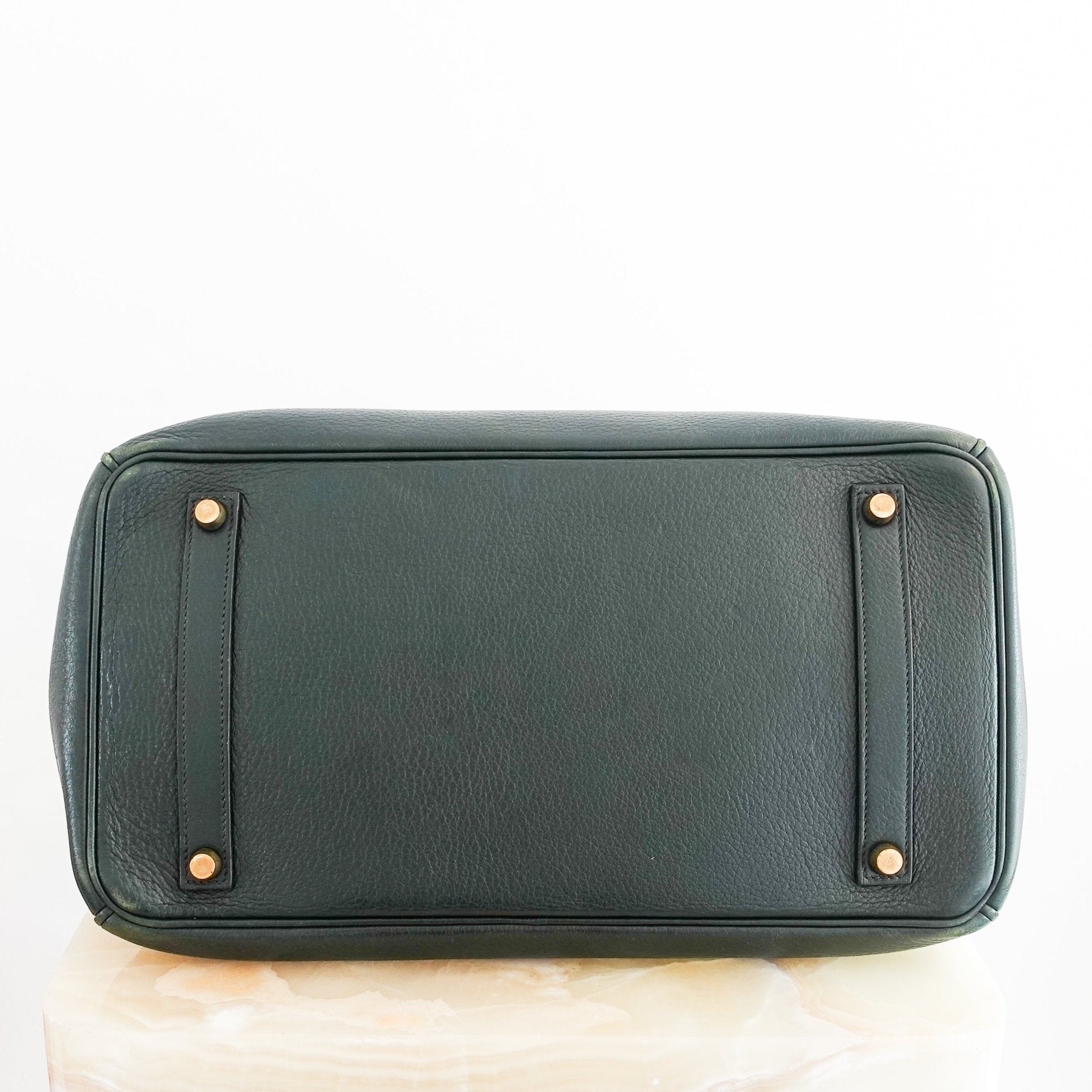 Authentic Hermès Birkin 35 Vert Empire Leather Bag | Preloved Luxury Icon - Reloved Again