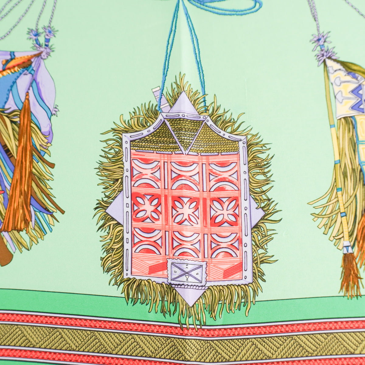 Hermes Cuirs du Desert Carré 90 Twill Scarf (RRP £520) | FINAL SALE Authentic Preloved