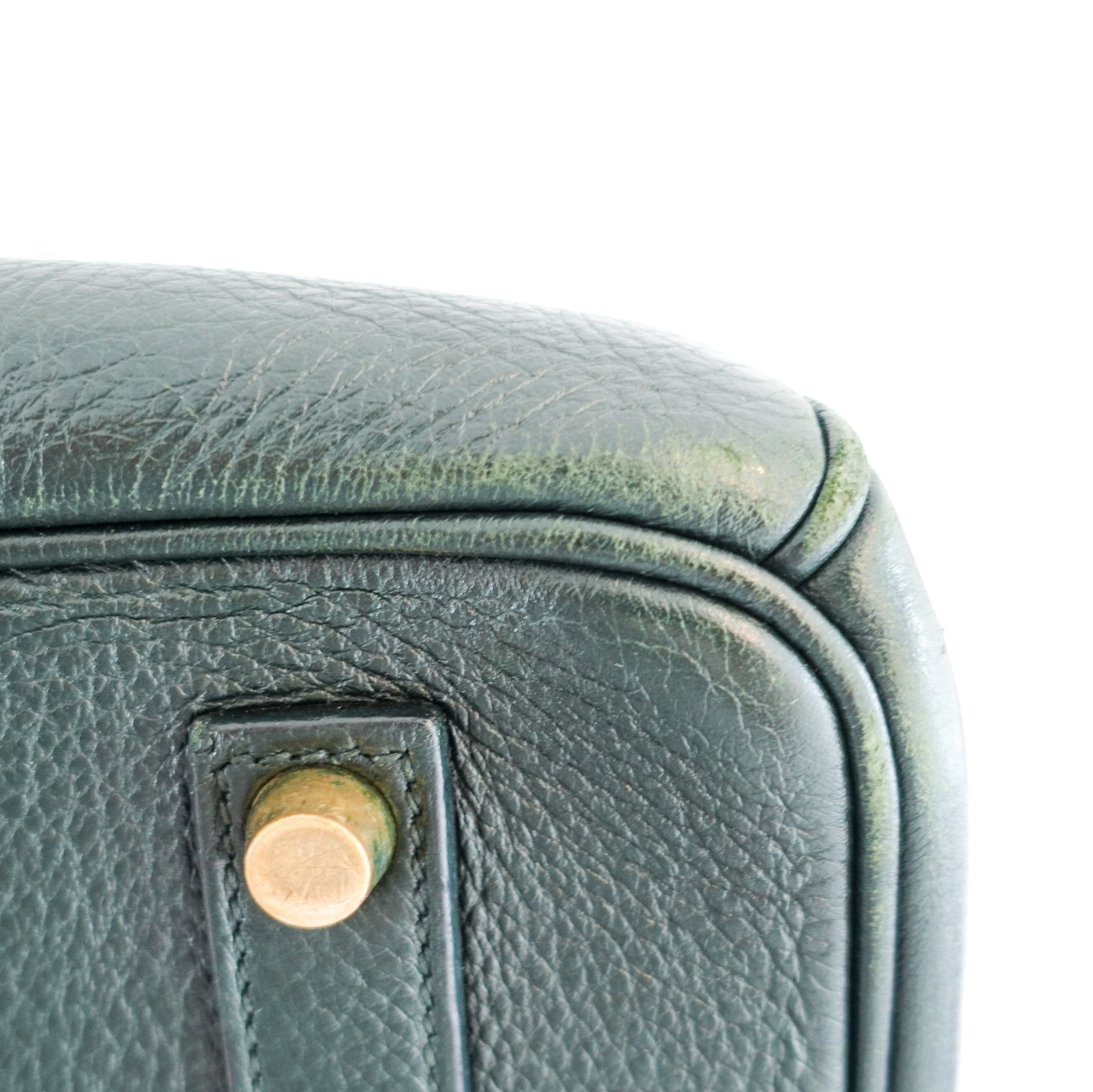 Authentic Hermès Birkin 35 Vert Empire Leather Bag | Preloved Luxury Icon - Reloved Again