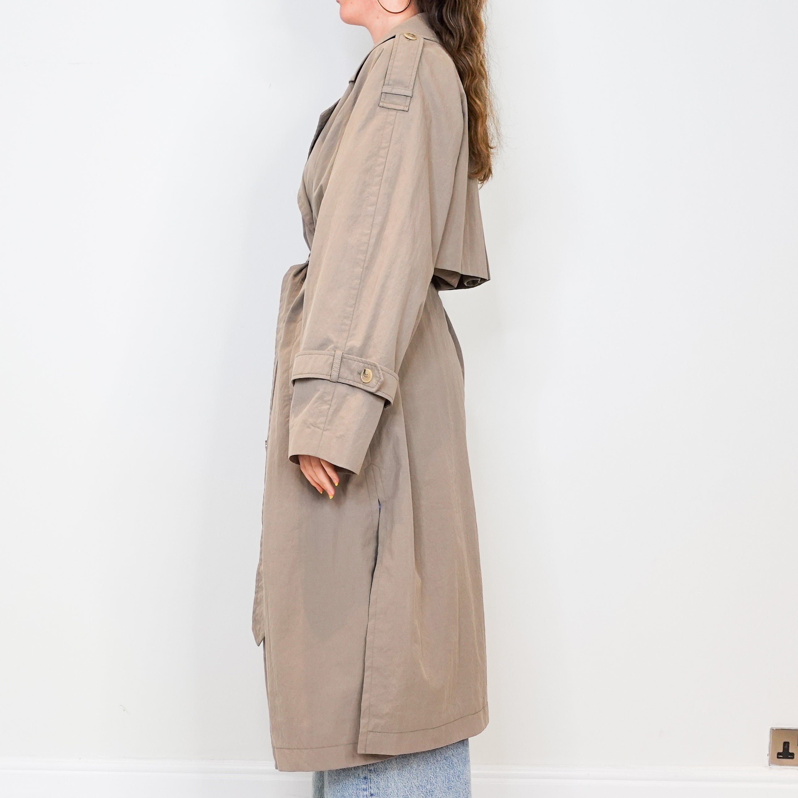 Techno cotton trench RRP £1K