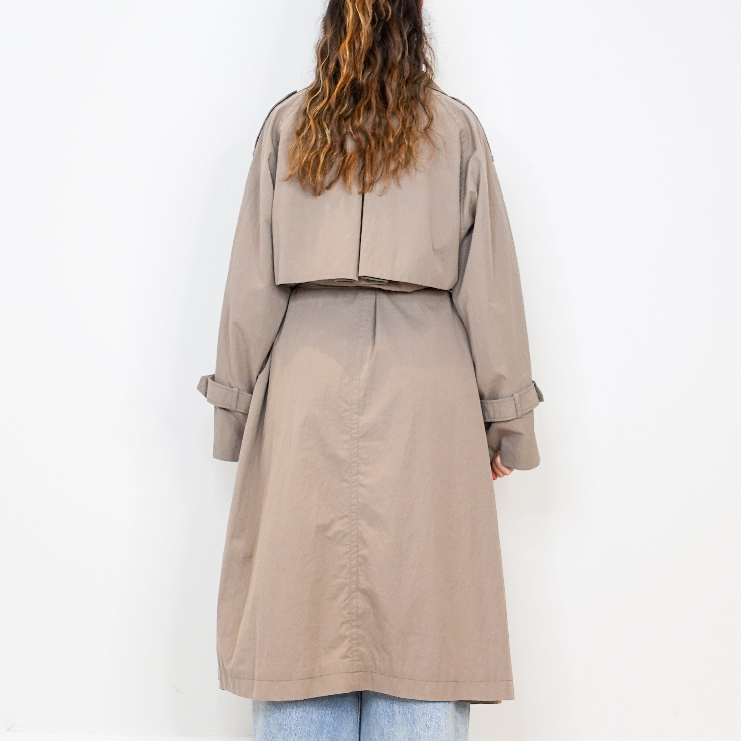 Techno cotton trench RRP £1K