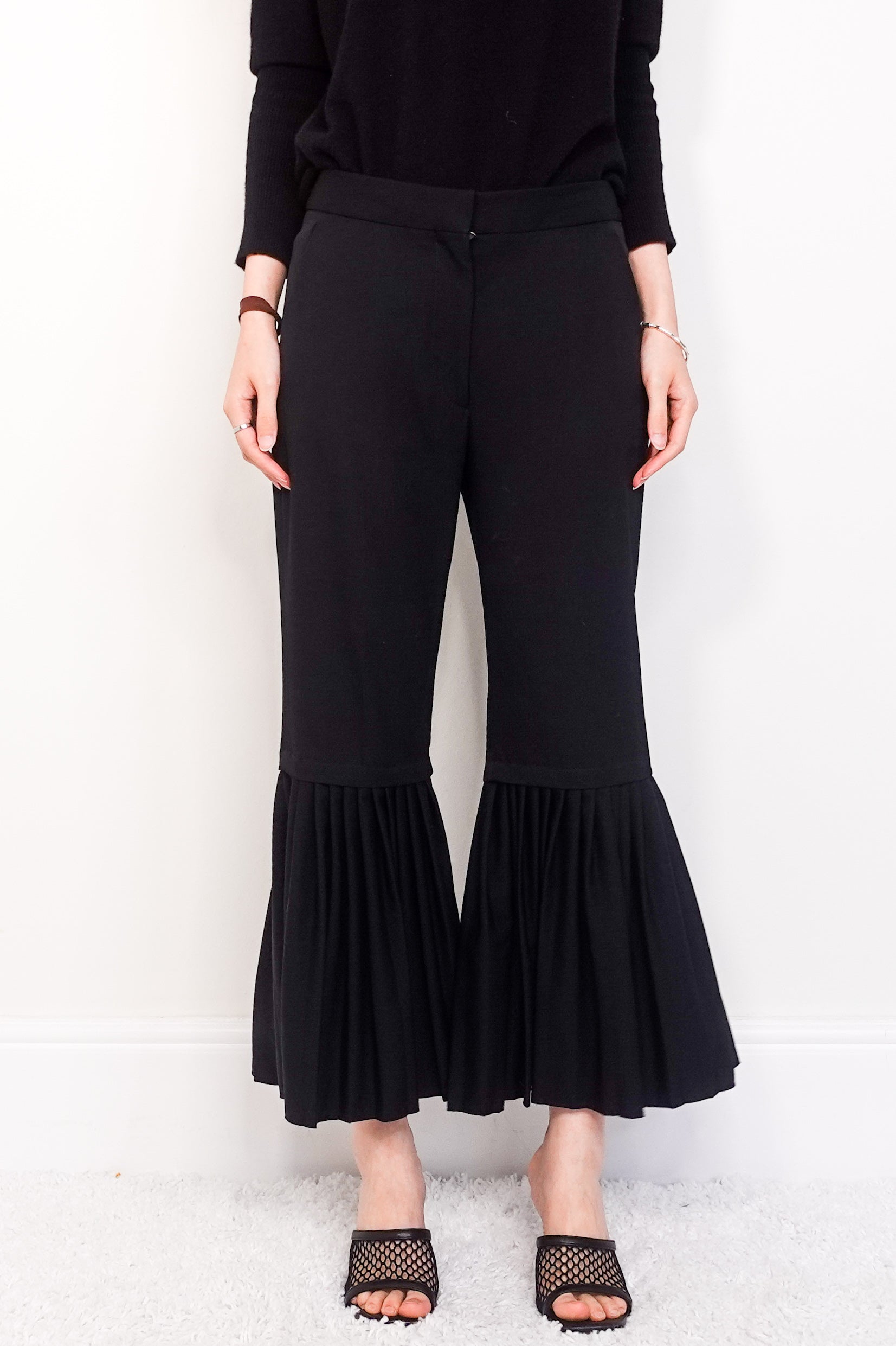 Pleated Hem trousers RRP £400