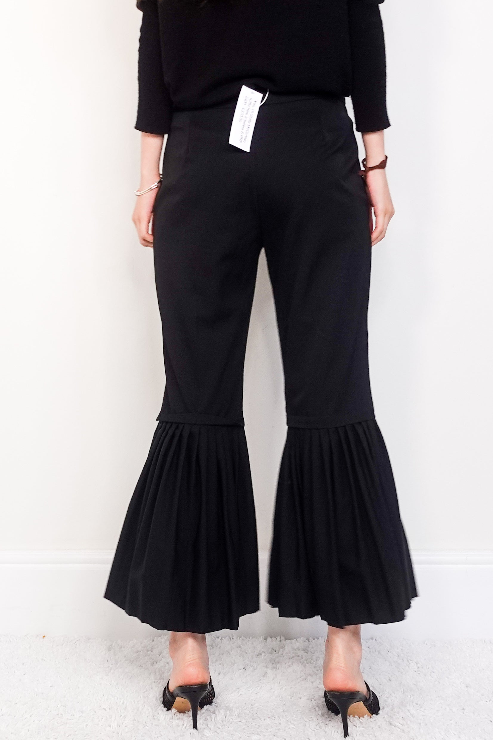 Pleated Hem trousers RRP £400