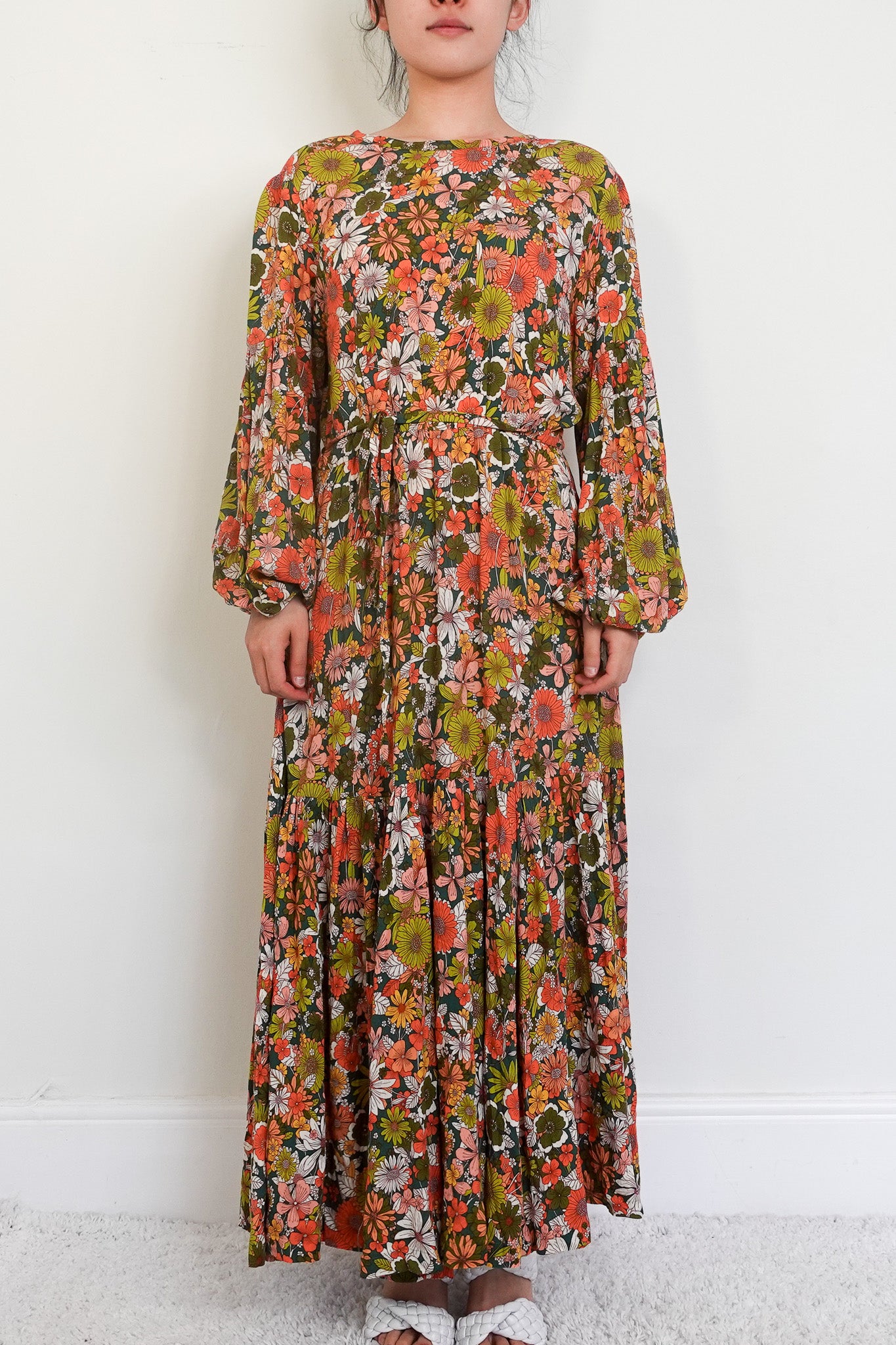 floral maxi dress RRP £190