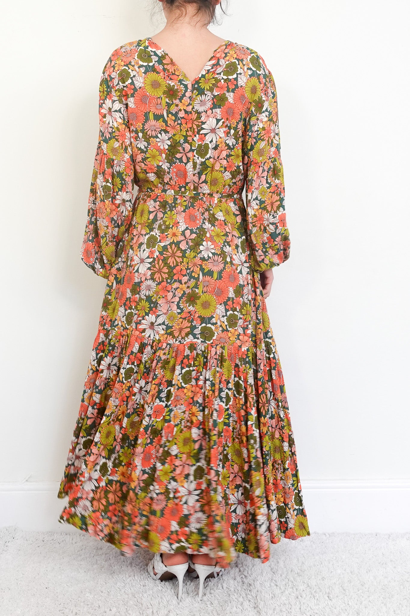 floral maxi dress RRP £190