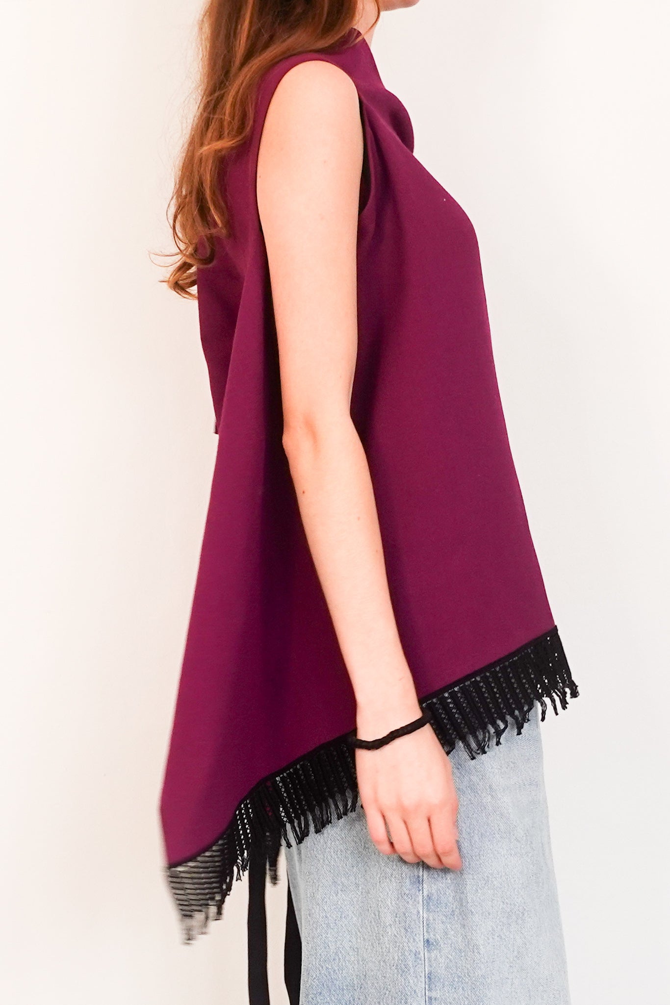 open back statement top