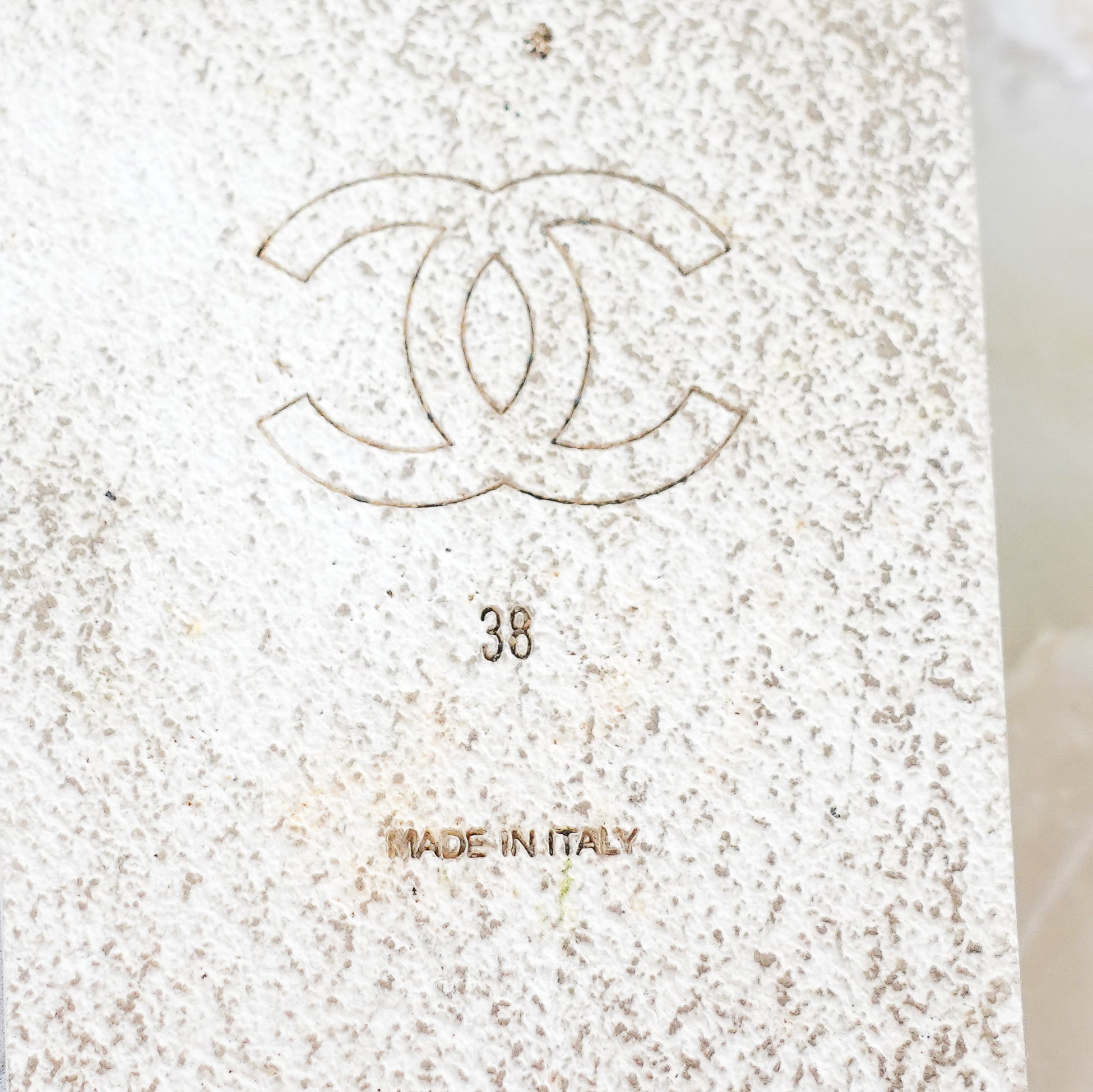 Chanel Quilted Silver Leather Mules Dad Sandals CURRENT SEASON RRP £1.6K | Authentic Preloved - Reloved Again