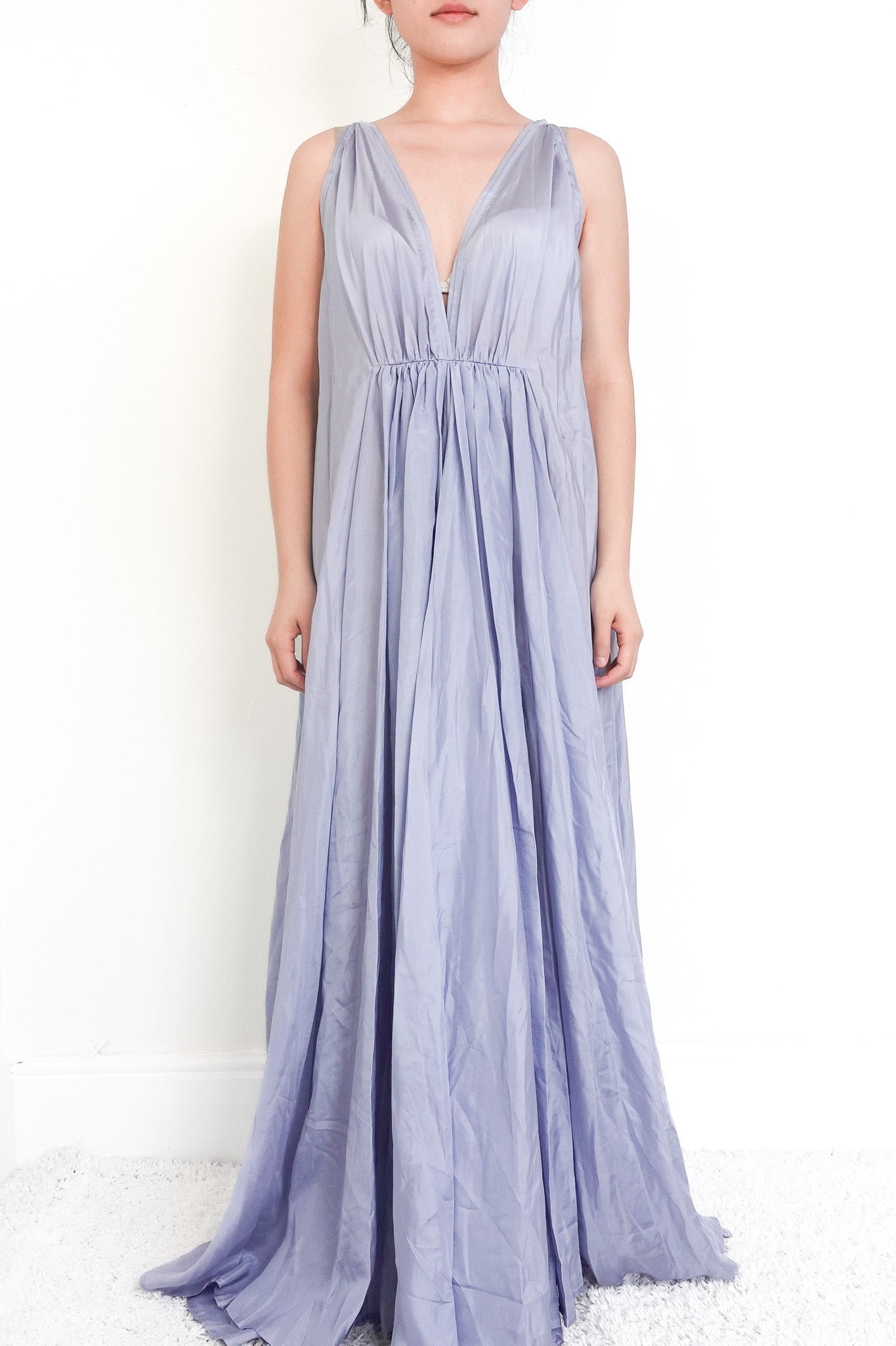 Blue maxi dress RRP £700