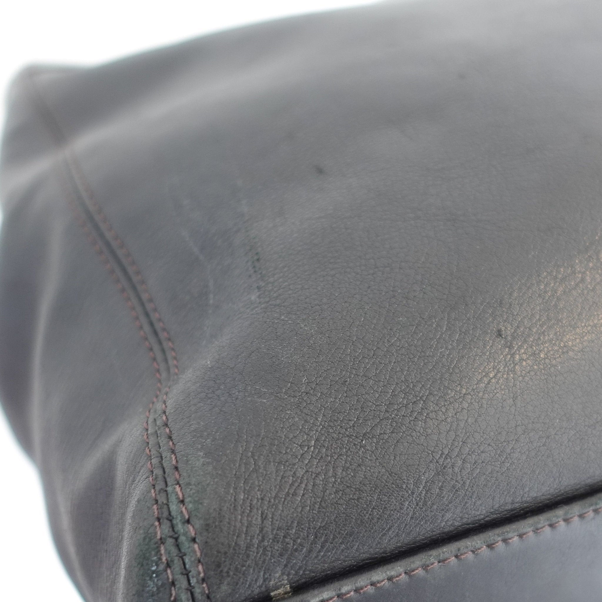 Chanel Black Leather Slouch Tote bag | Authentic Preloved - Reloved Again