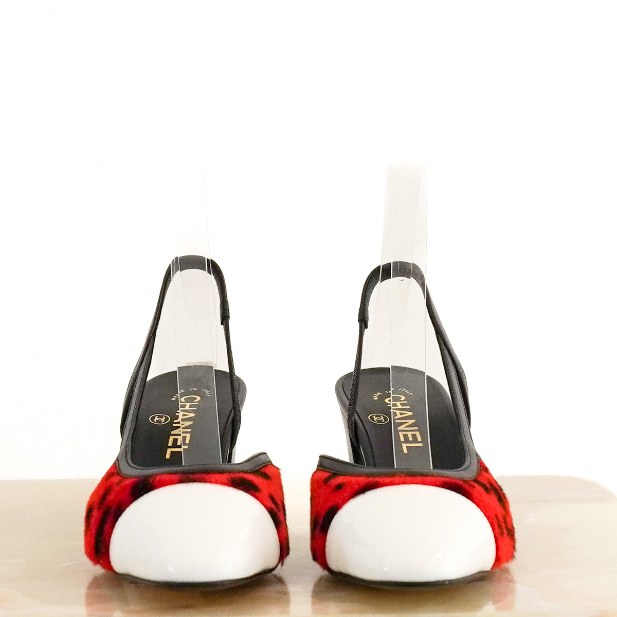 NEW Chanel Pony Hair Slingback Pumps (RRP £1090) | Authentic Preloved