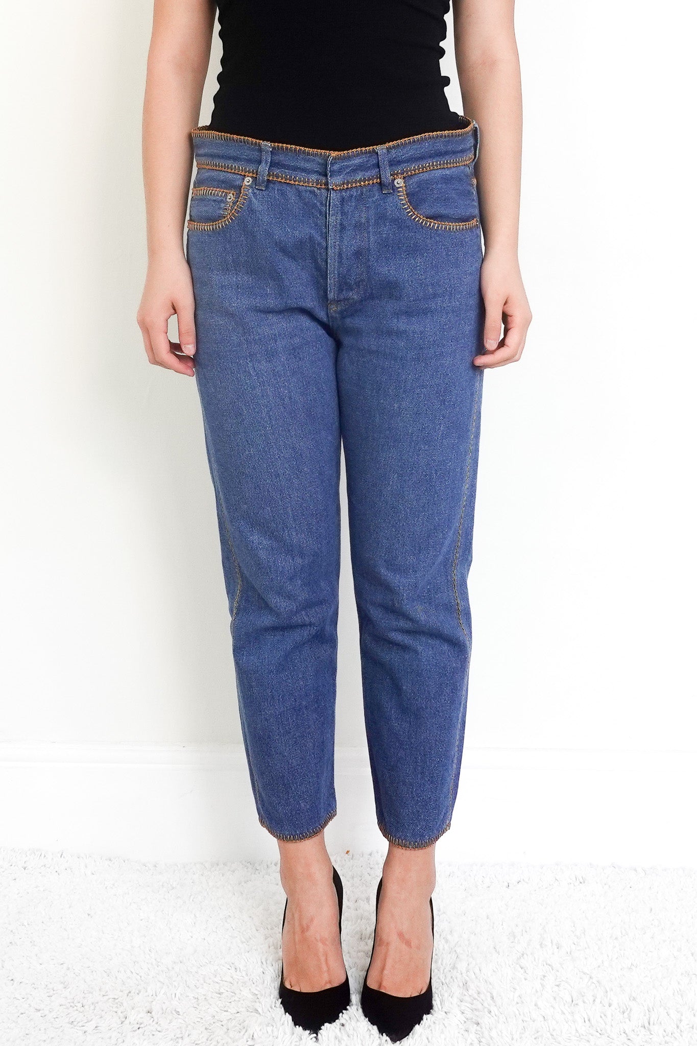 Straight leg jeans RRP £1.2k