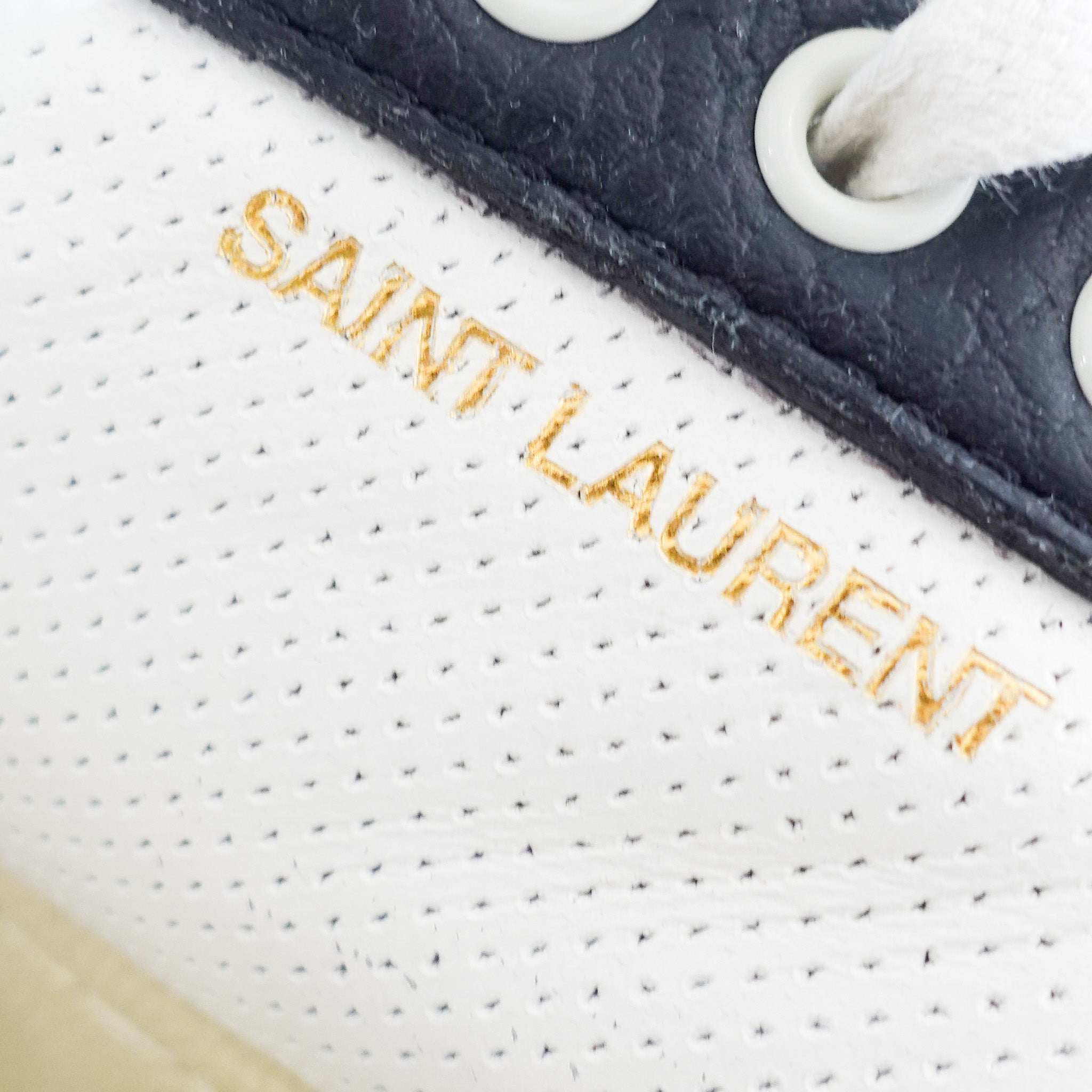 Saint Laurent SL/61 Monochrome Trainers RRP £650 | Authentic Preloved
